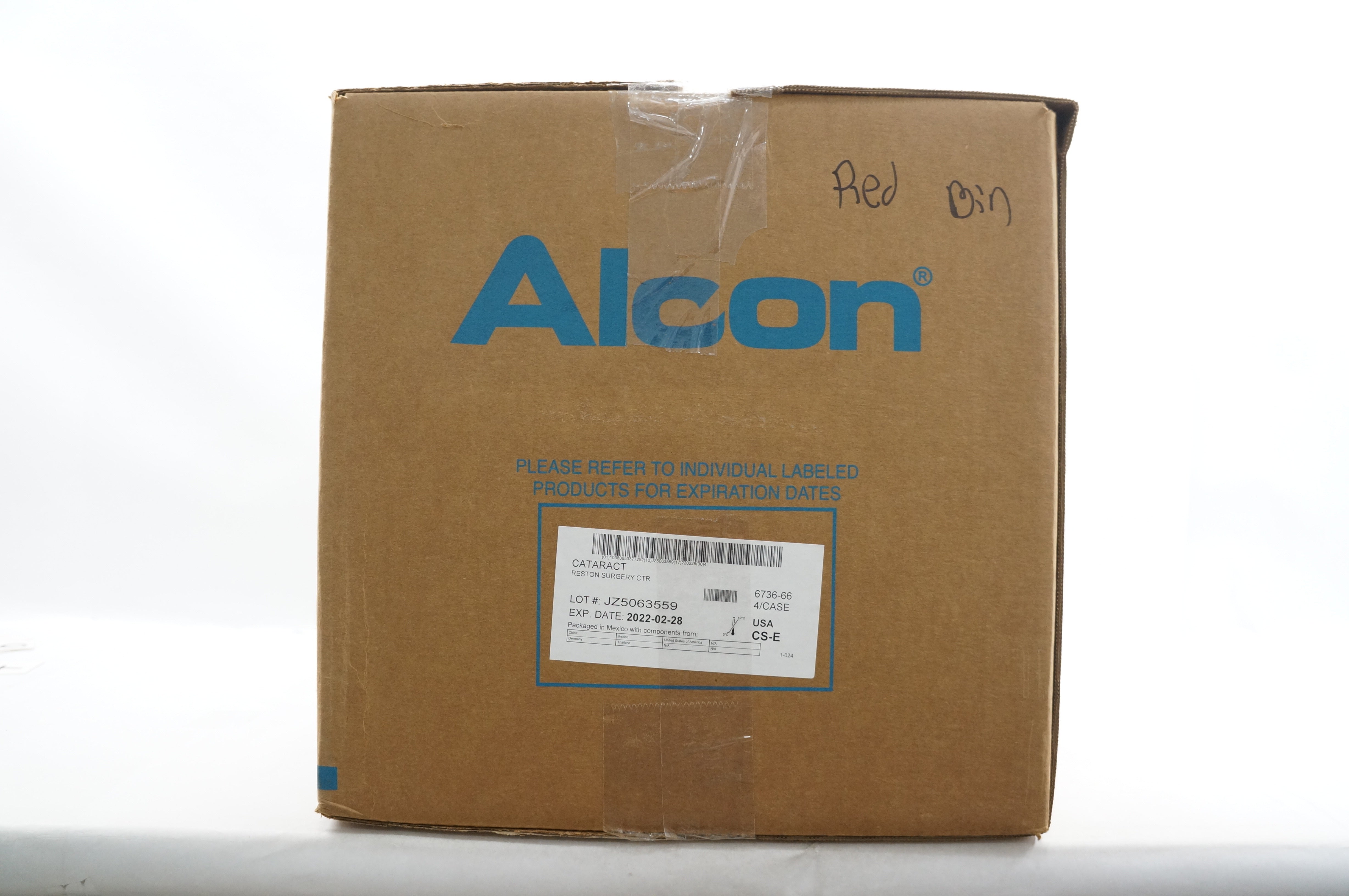 Alcon Cataract Reston Surgery CTR - Case of 4