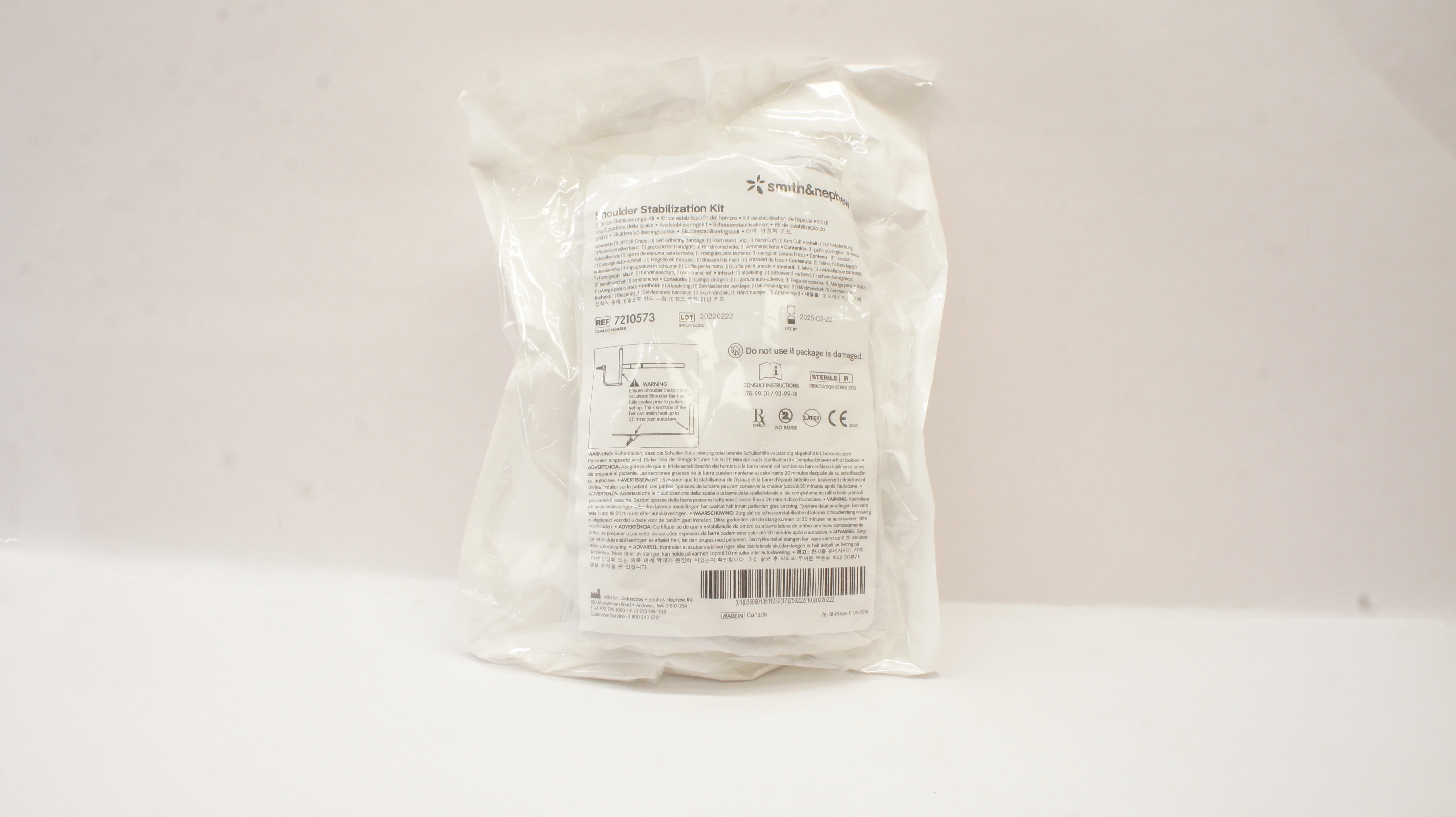 Smith & Nephew 7210573 Shoulder Stabilization Kit