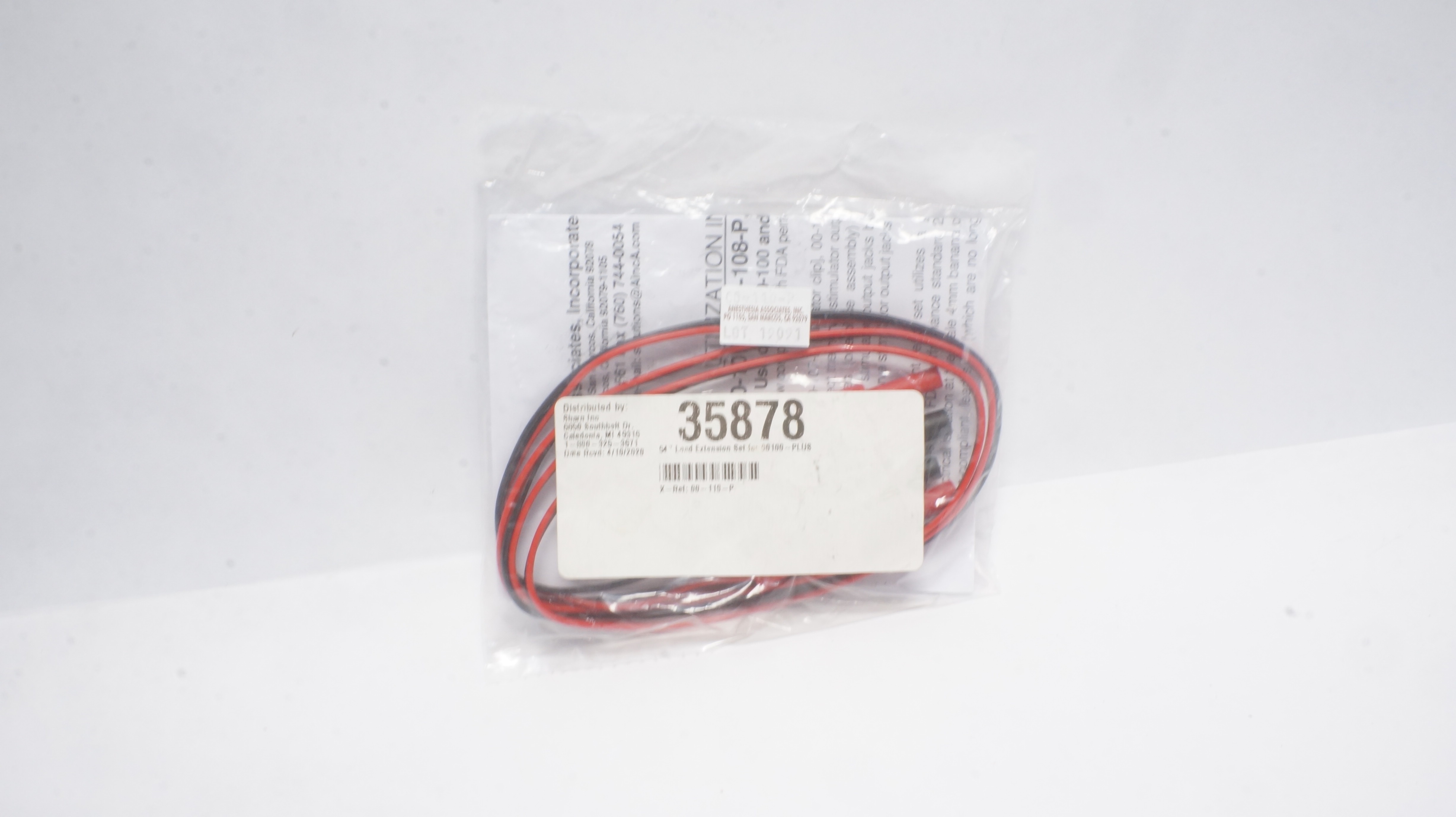 Sharn Inc. 35878 54In Lead Extension Set for 00100--Plus