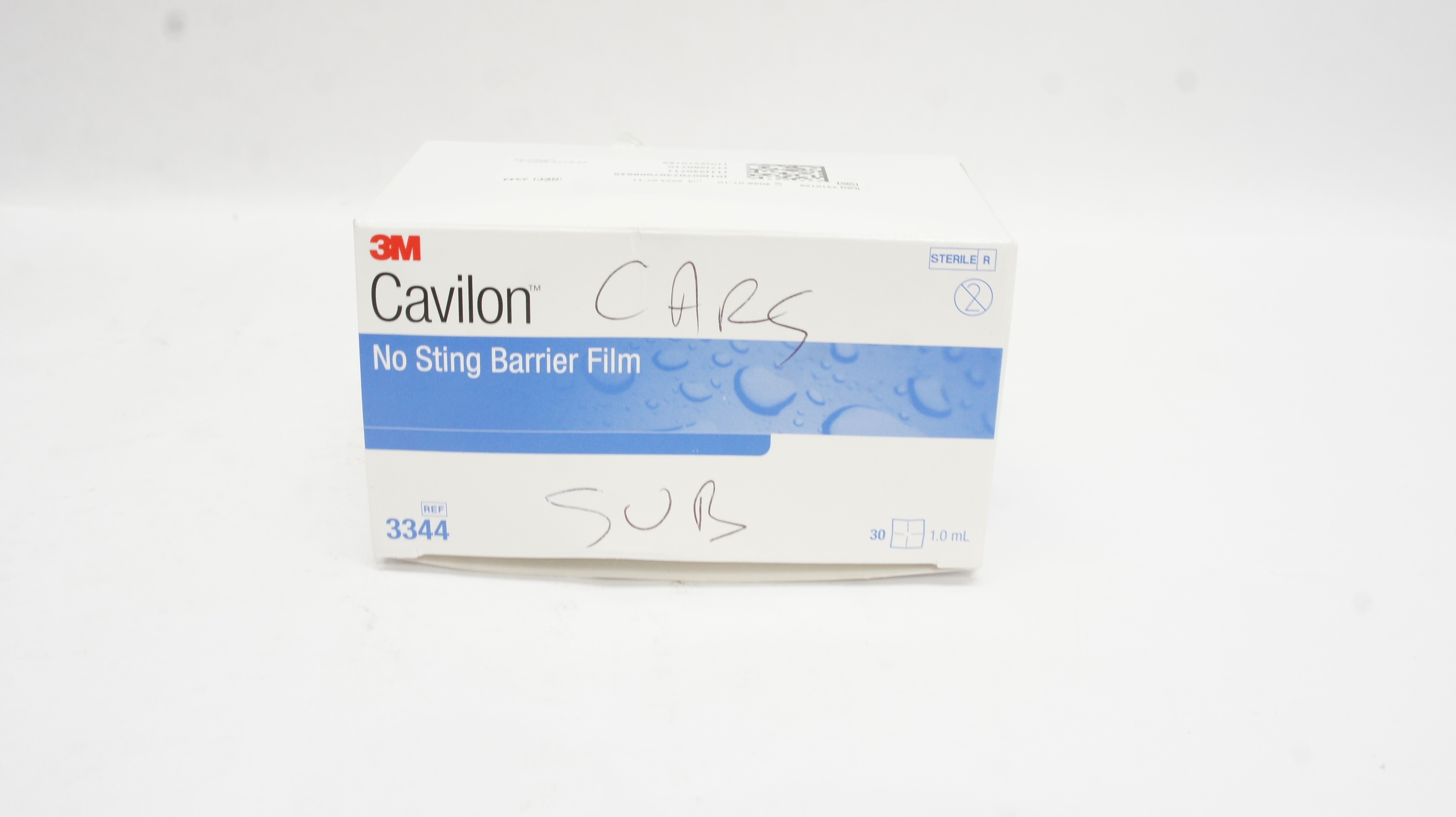 3M 3344 Cavilon No Sting Barrier Film 1.0mL - Box of 30