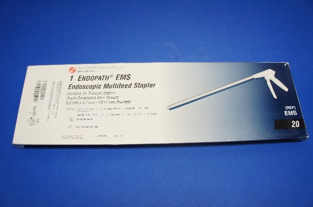 Ethicon EMS 1 Endopath EMS Endoscopic Multifeed Stapler Contains 20 Titanium (x)