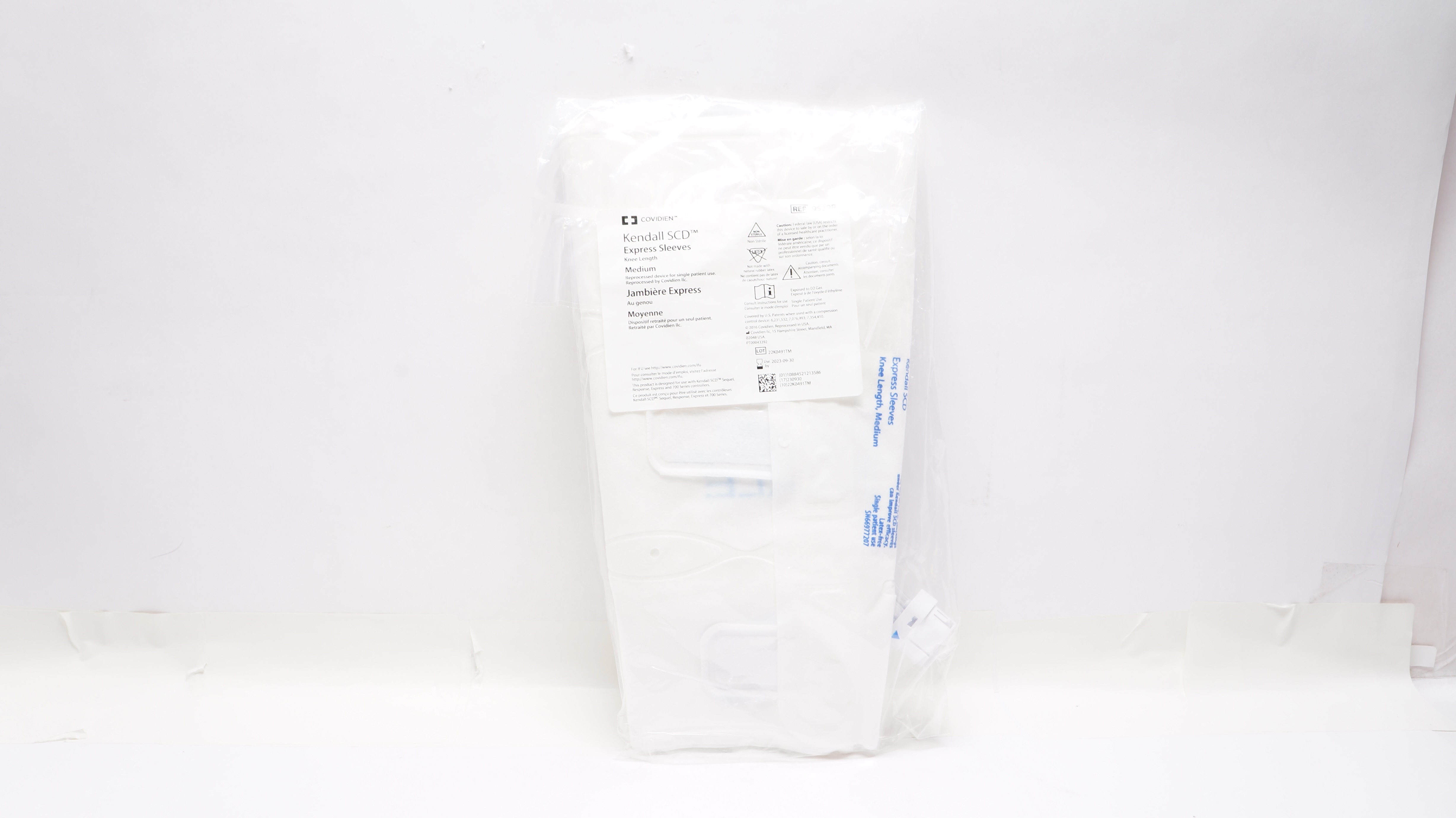 Covidien 9529R Kendall SCD Express Sleeves, Knee Length, Medium (x)