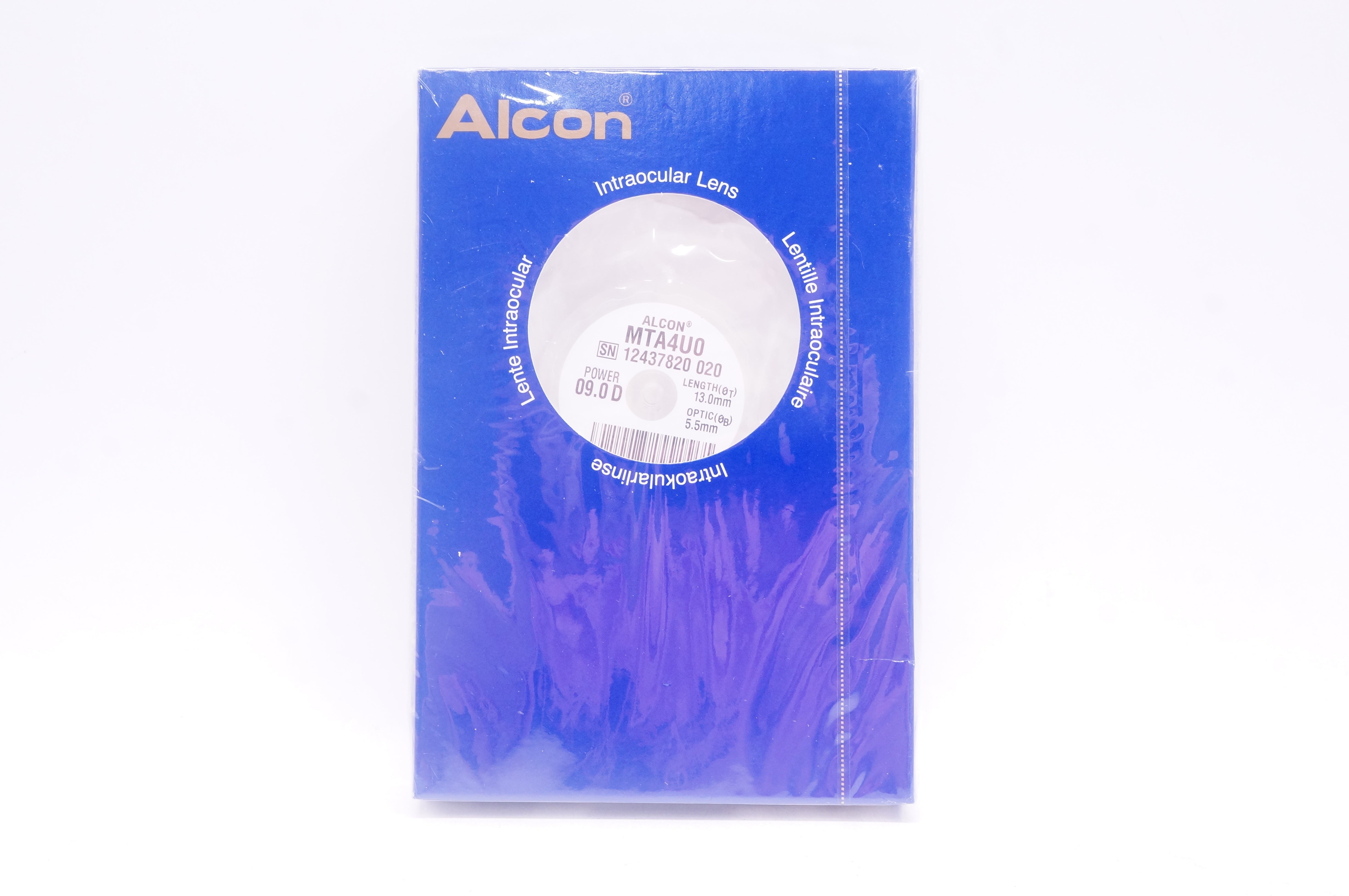 Alcon MTA4UO Intraocular Lens 09.0D 13.0 x 5.5mm (x)