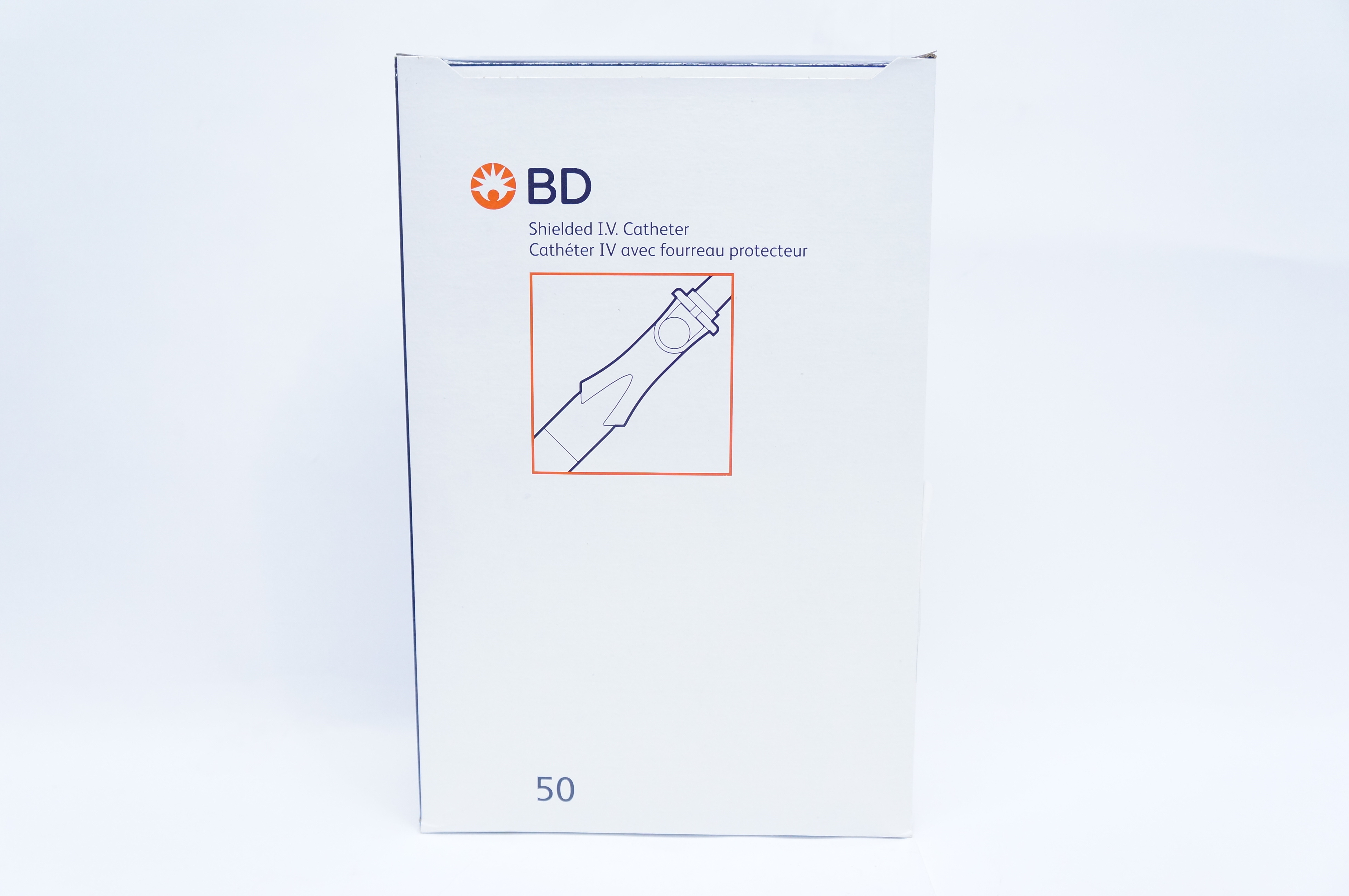BD 381457 Insyte Autoguard Shielded I.V. Cath. 16Ga 1.77inch 205ml/min - Box of 50