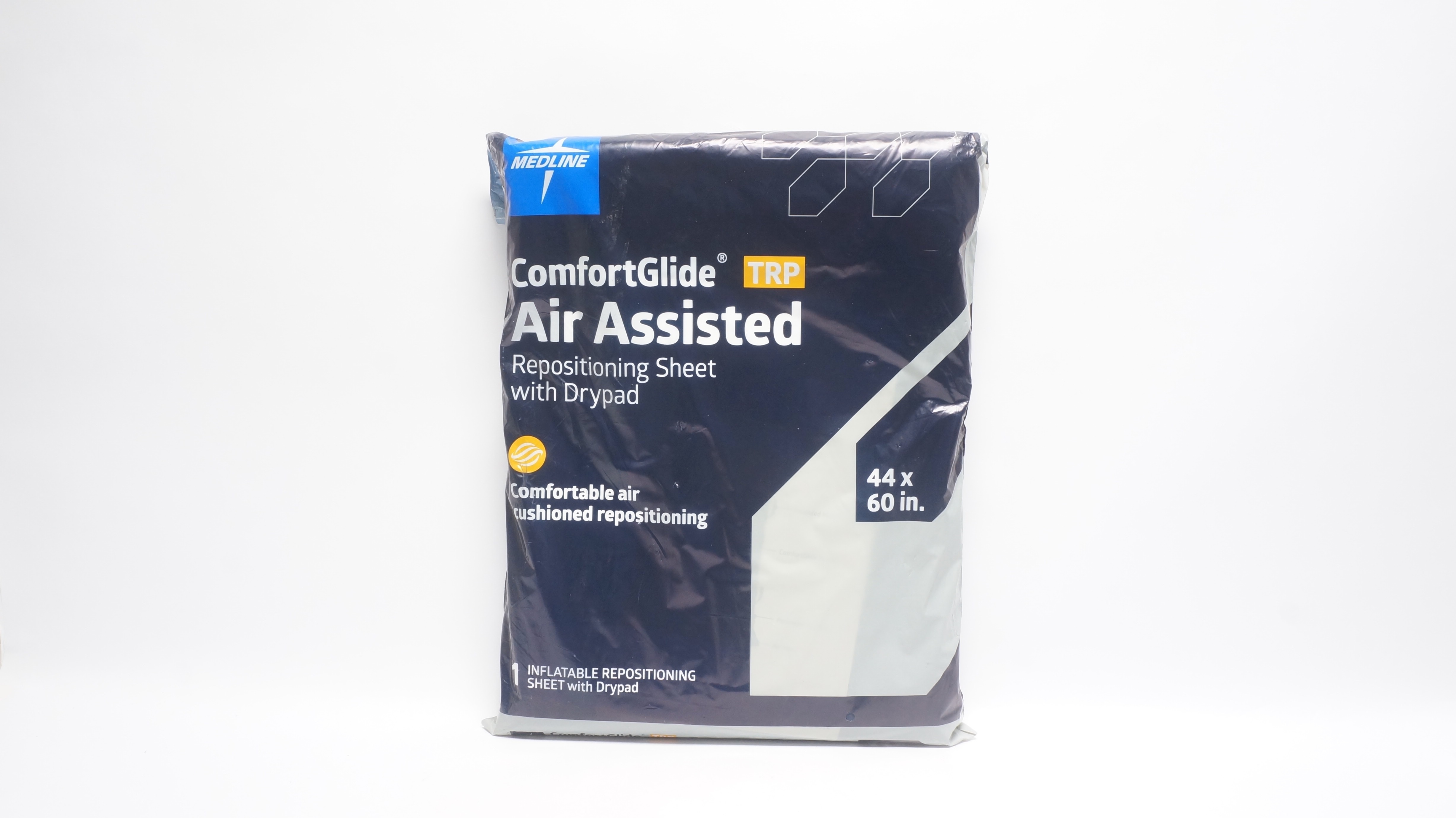 Medline MSC60012 ComfortGlide Air Assisted Repositioning Sheet W/Drypad 44 x60In