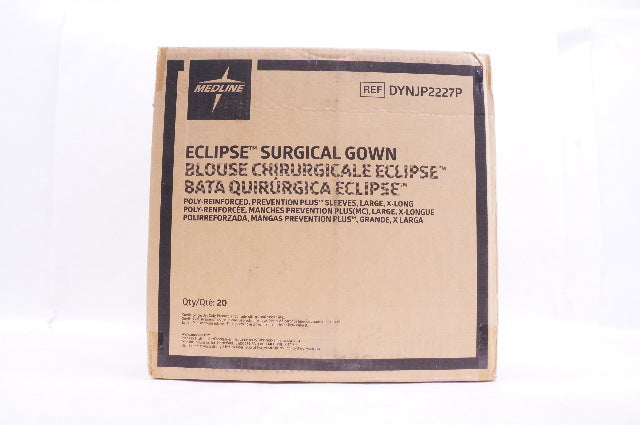 Medline DYNJP2227P Eclipse Surgical Gown XL-XLong - Box of 20