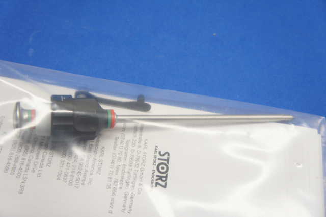 Karl Storz 30117GP Lightweight Trocar+Cannula W/Silicone Valve, 3.9mm x 10cm