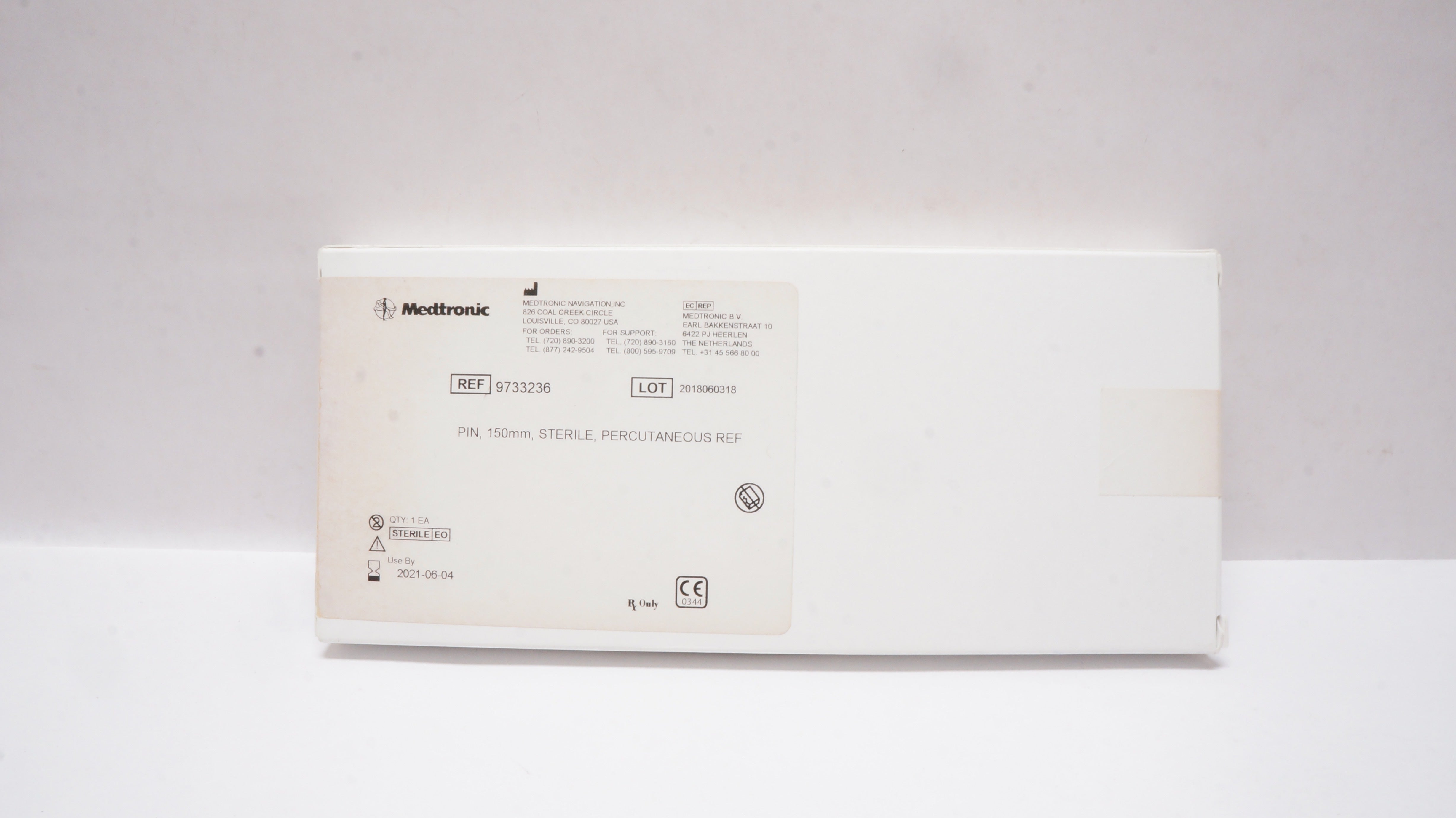 Medtronic 9733236 PIN 150mm, Sterile, Percutaneous Ref (x)
