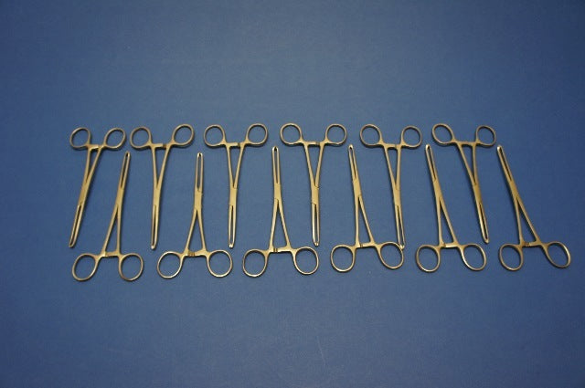 Columbia Allis Tissue Forceps 6in. Stainless ~ Lot of 12