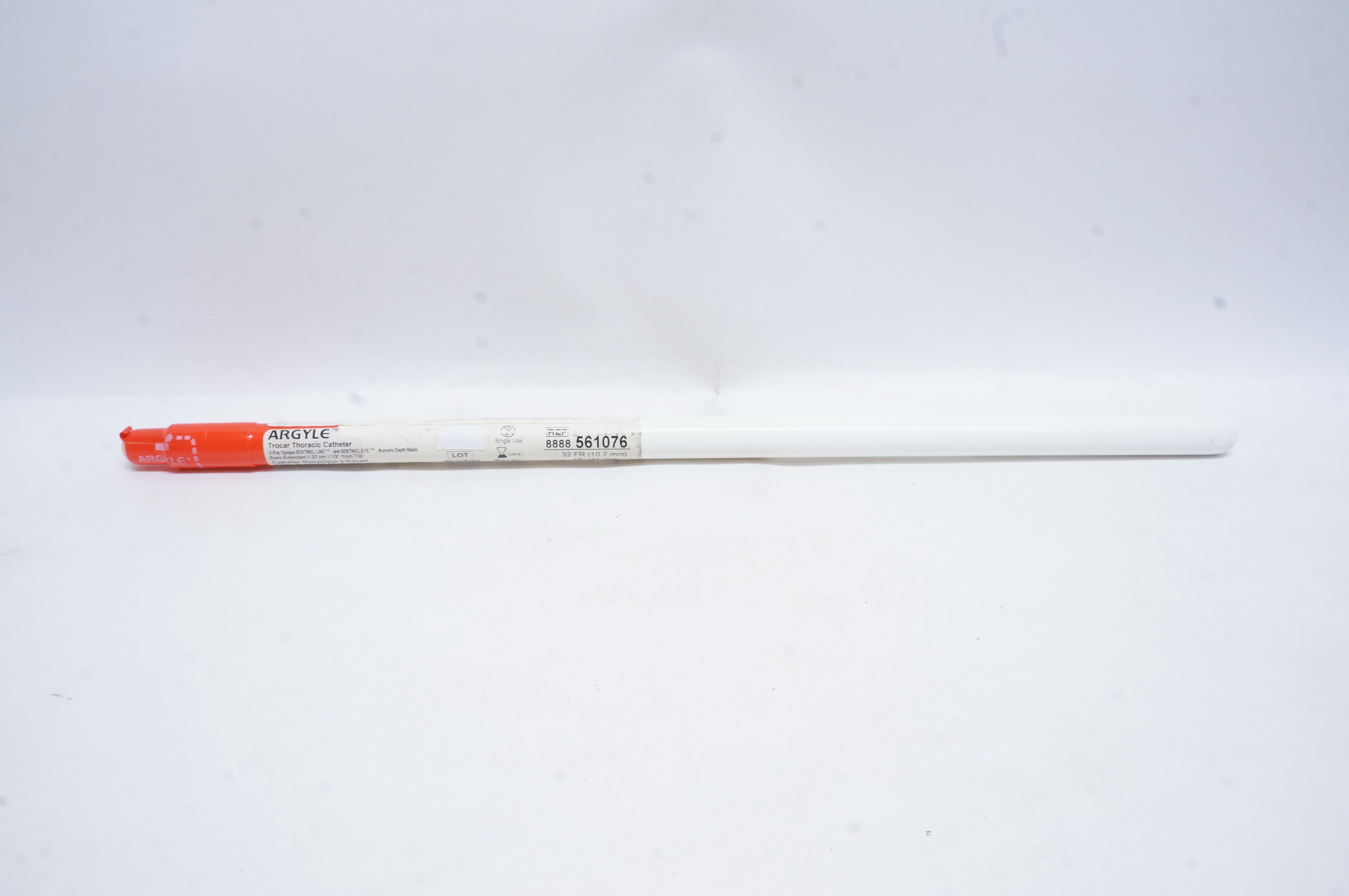 Tyco 8888561076 Kendall Argyle Trocar Thoracic Cath. 32Fr x 16inch (x)