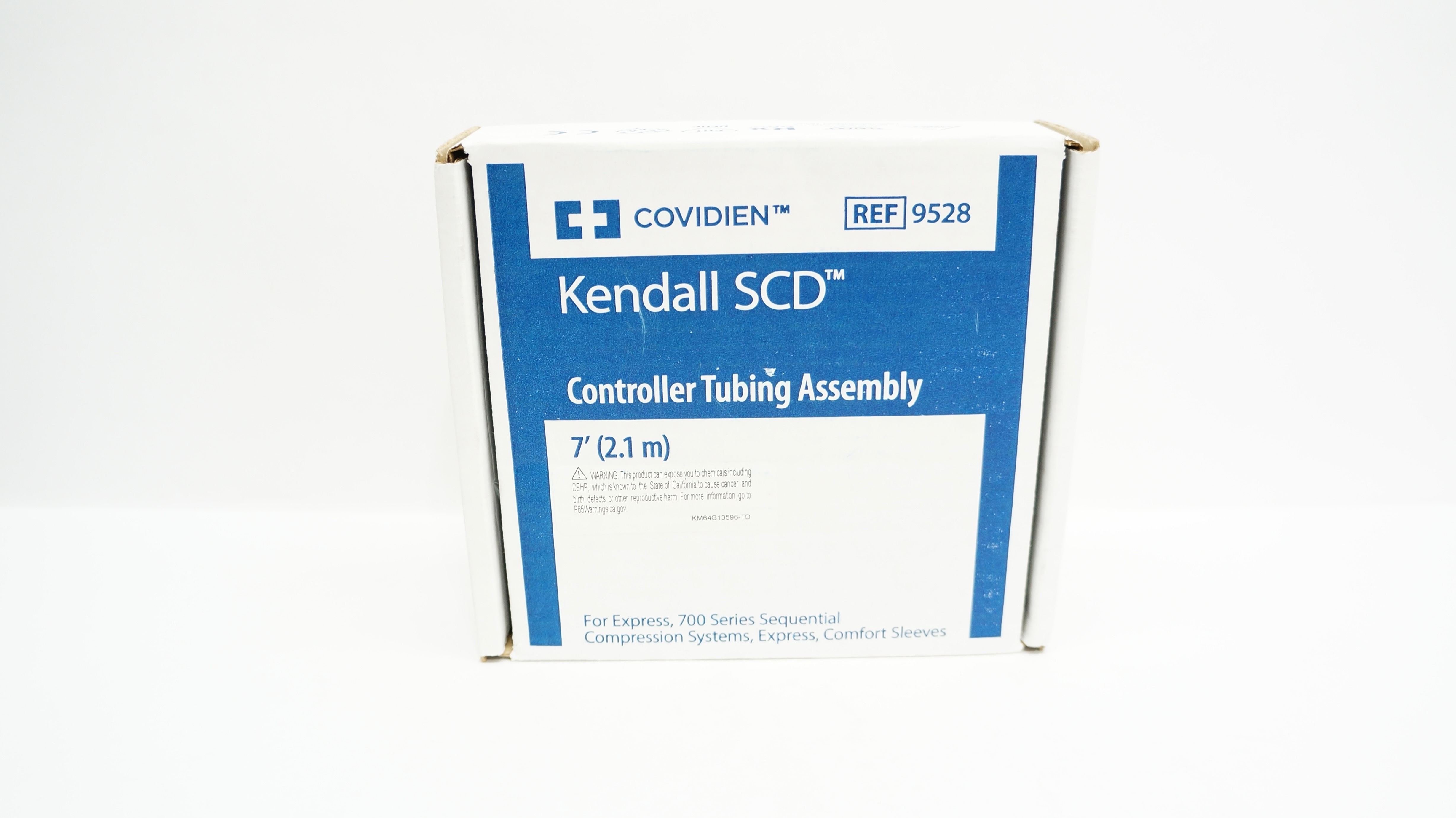Covidien 9528 Kendall SCD Controller Tubing Assembly 7 Ft. - Box of 2