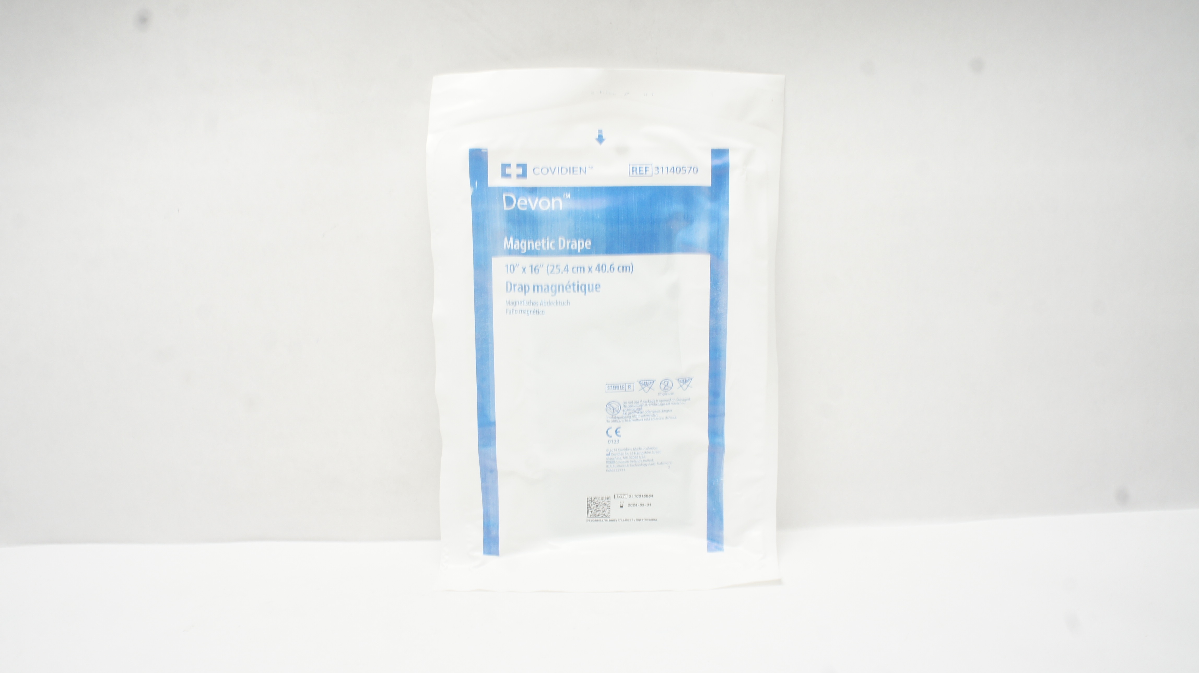 Covidien 31140570 Devon Magnetic Drape 10inch x 16inch (x)