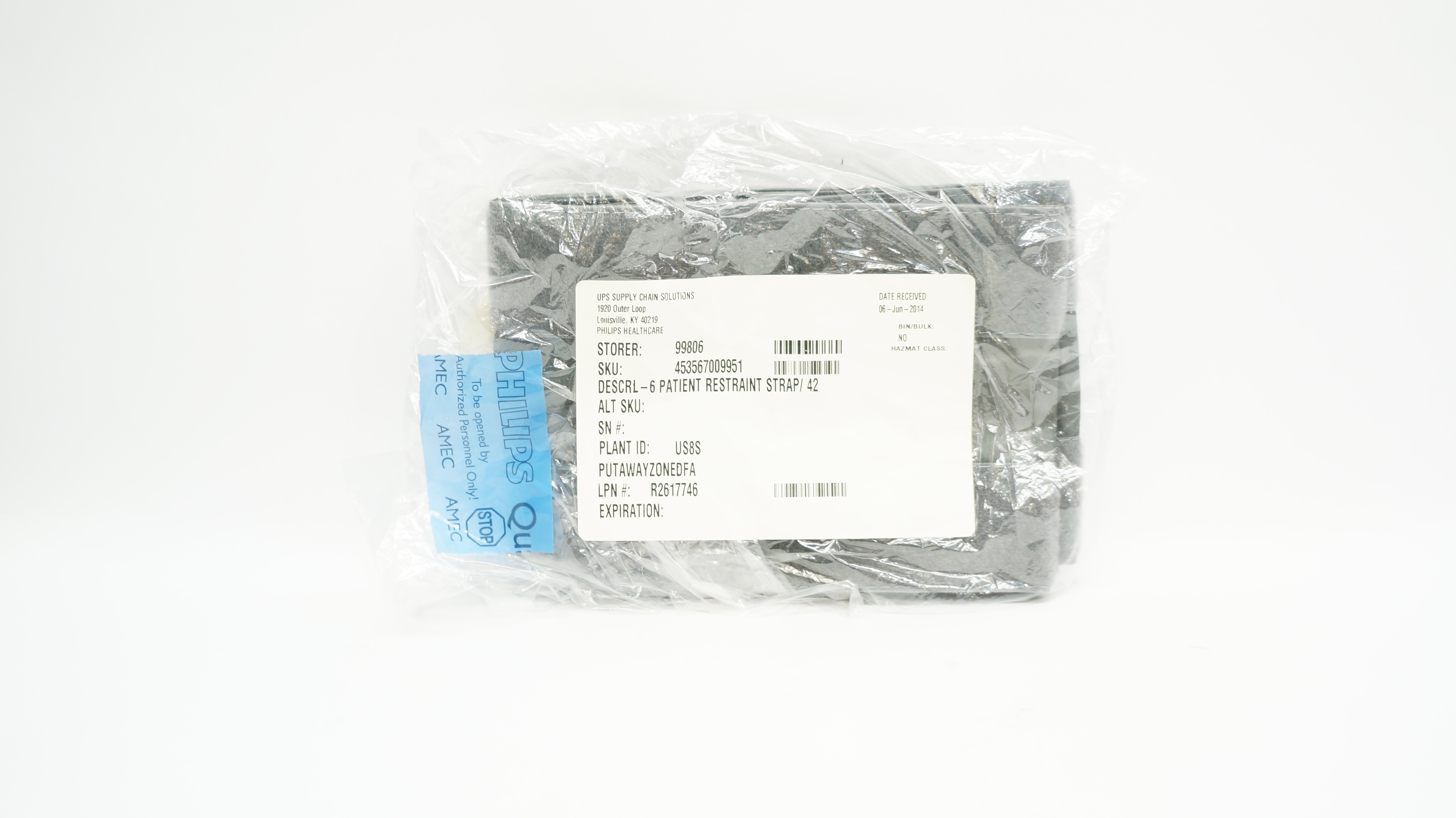 Philips 453567009951 6 Patient Restraint Strap/42inch