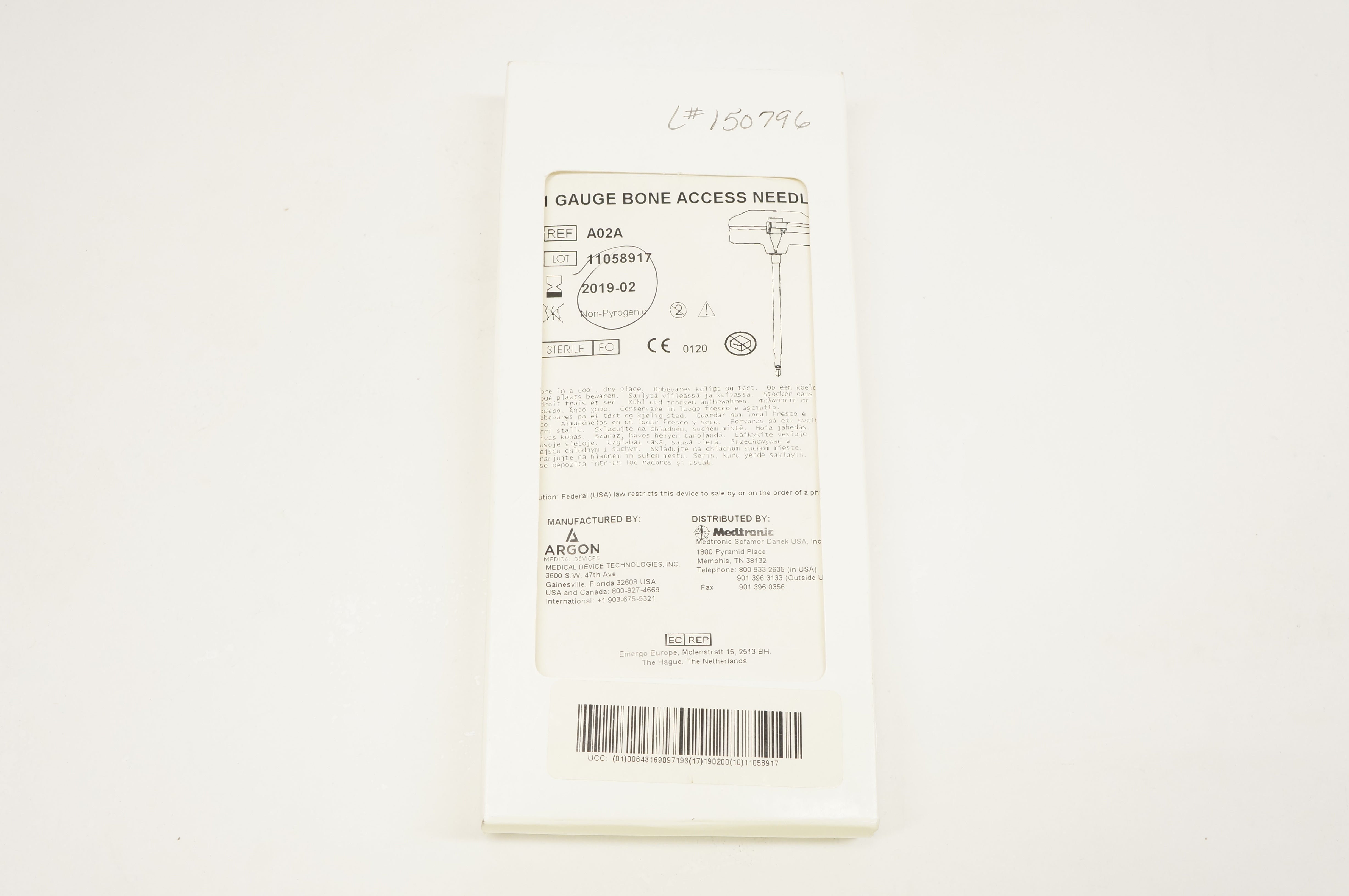 Argon A02A Bone Access Ndle 11Ga. (x)