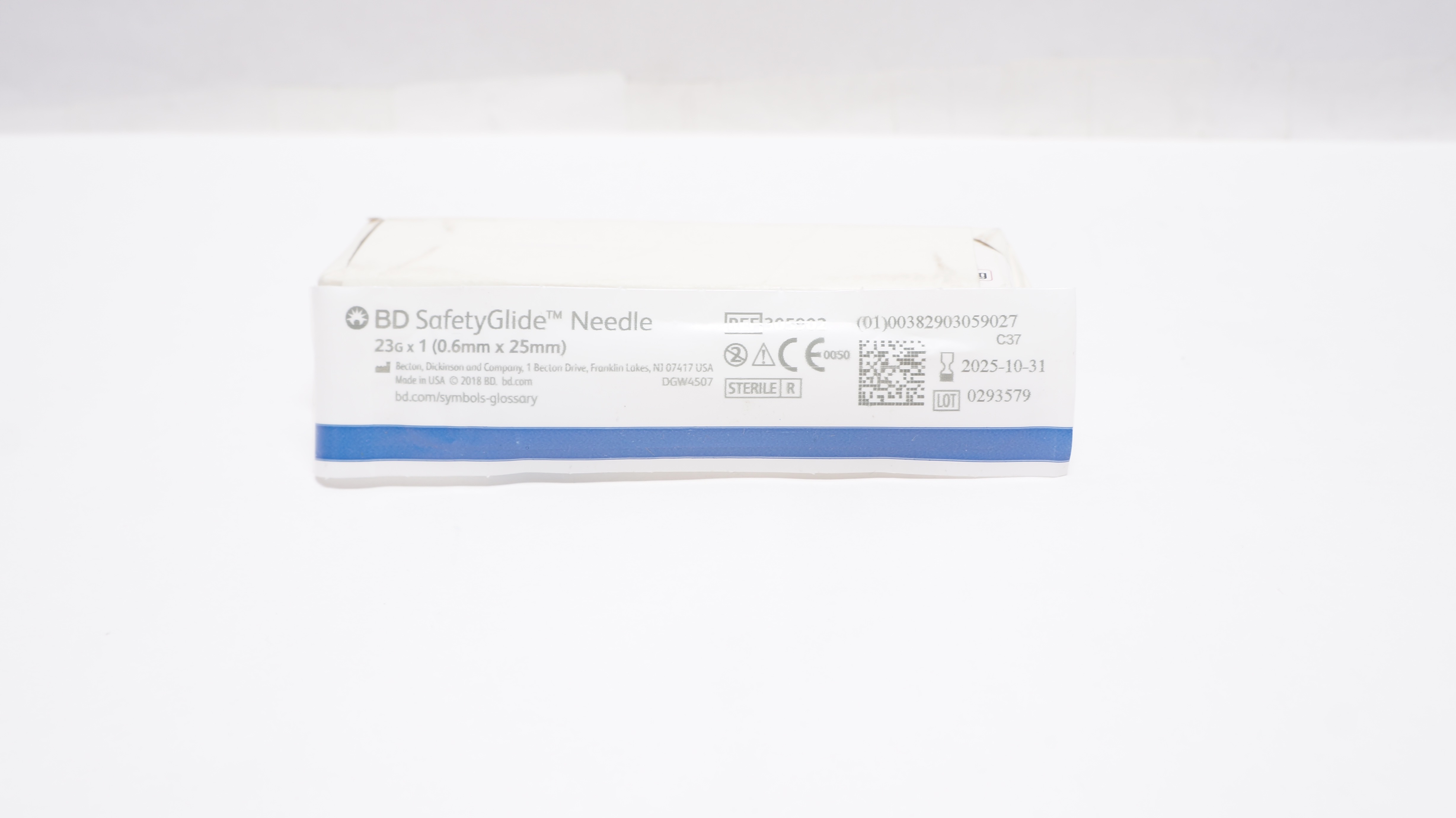 BD 305902 SafetyGlide Ndle 23G x 1inch