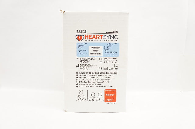 HeartSync T100LOAC Radiotranslucent Defibrillation Electrodes - Box of 10