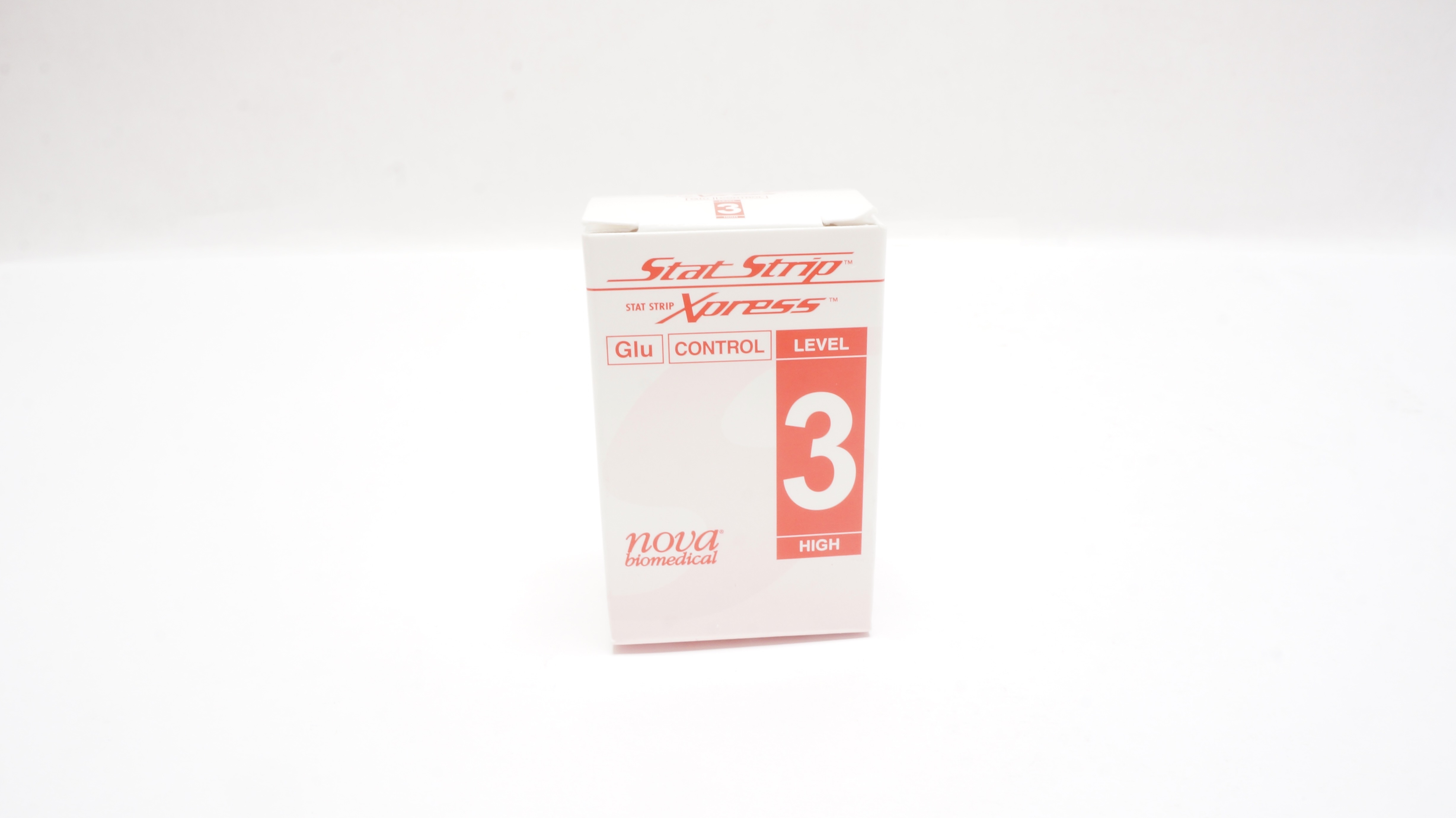 Nova Biomedical 41743 Stat Strip Xpress Glu Control, Level 3 High, 4ml