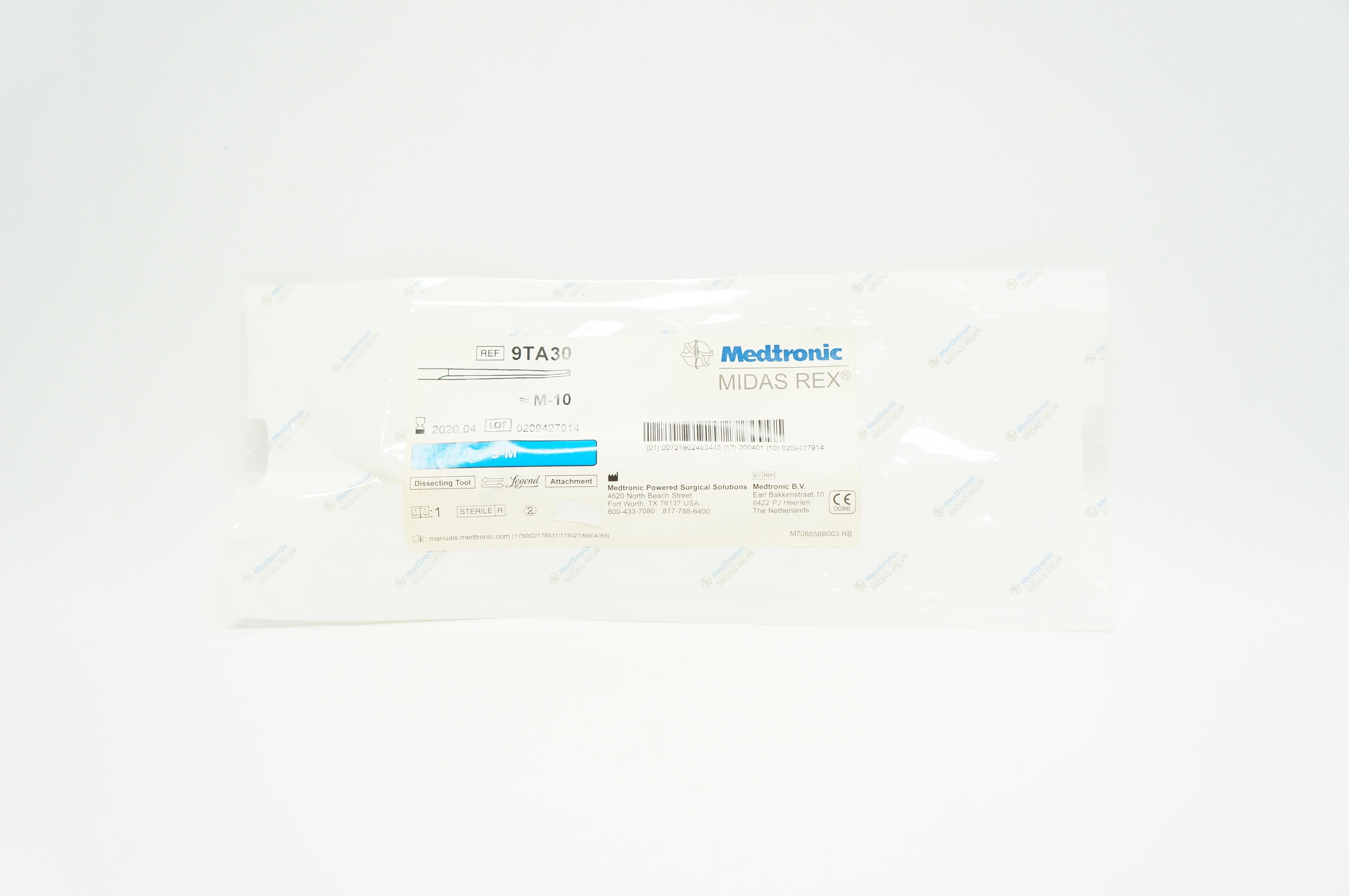 Medtronic 9TA30 Midas Rex 9-M Dissecting Tool M-10 (x)