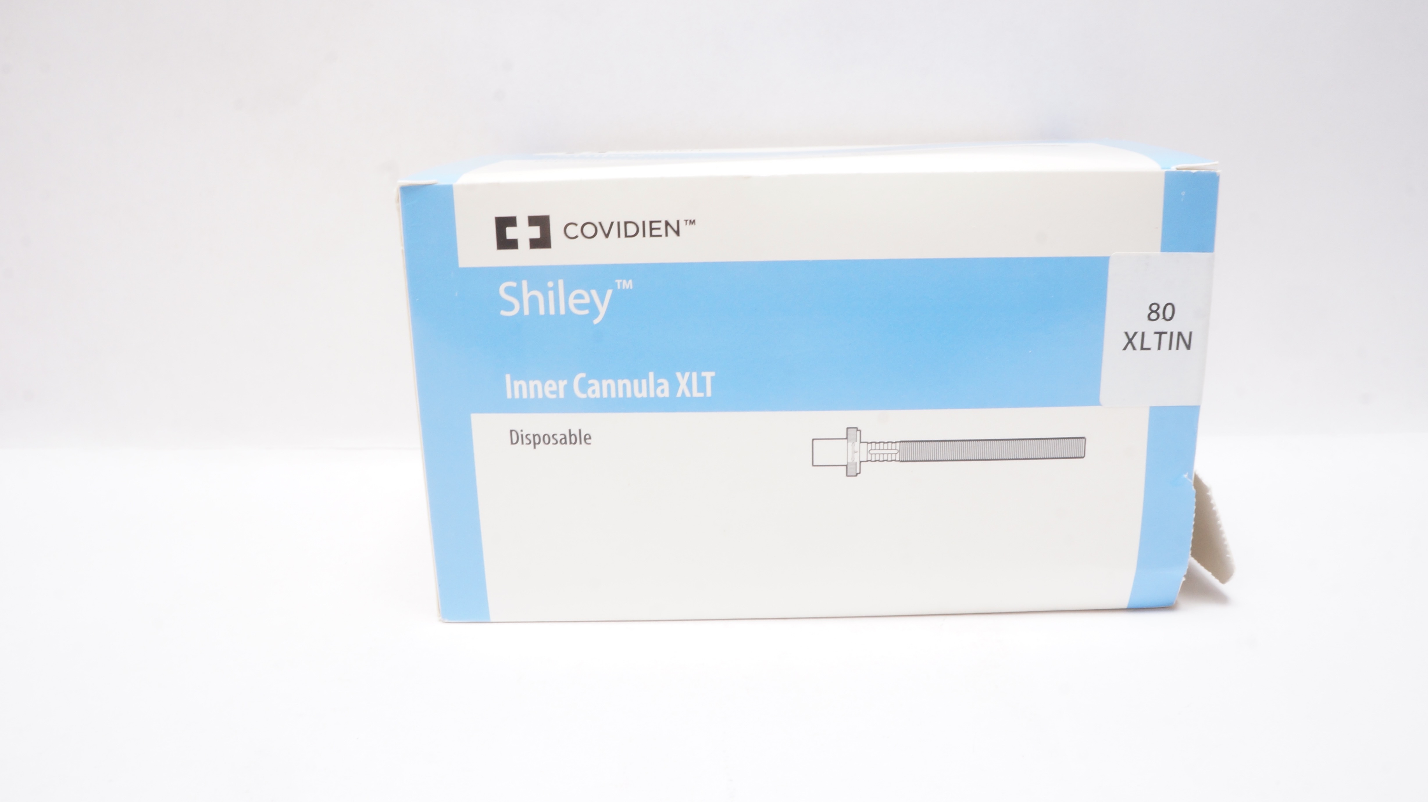 Covidien 80XLTIN Shiley Inner Cannula XLT Disposable 8.0mm I.D. - Box of 10