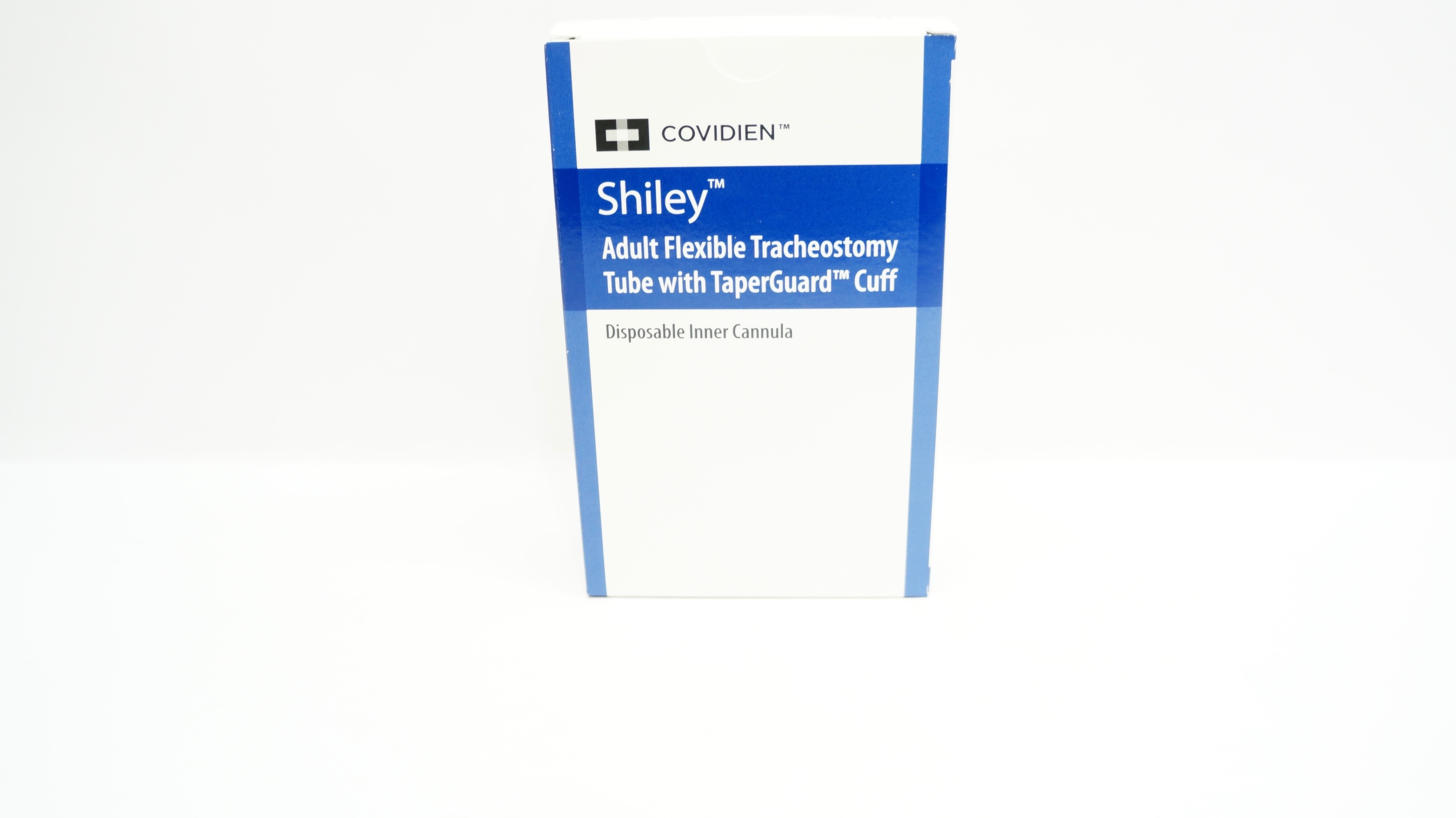 Covidien 8CN85H Shiley Adult Flexible Tracheostomy Tube 8.5ID x 12.2OD x 26.6mm
