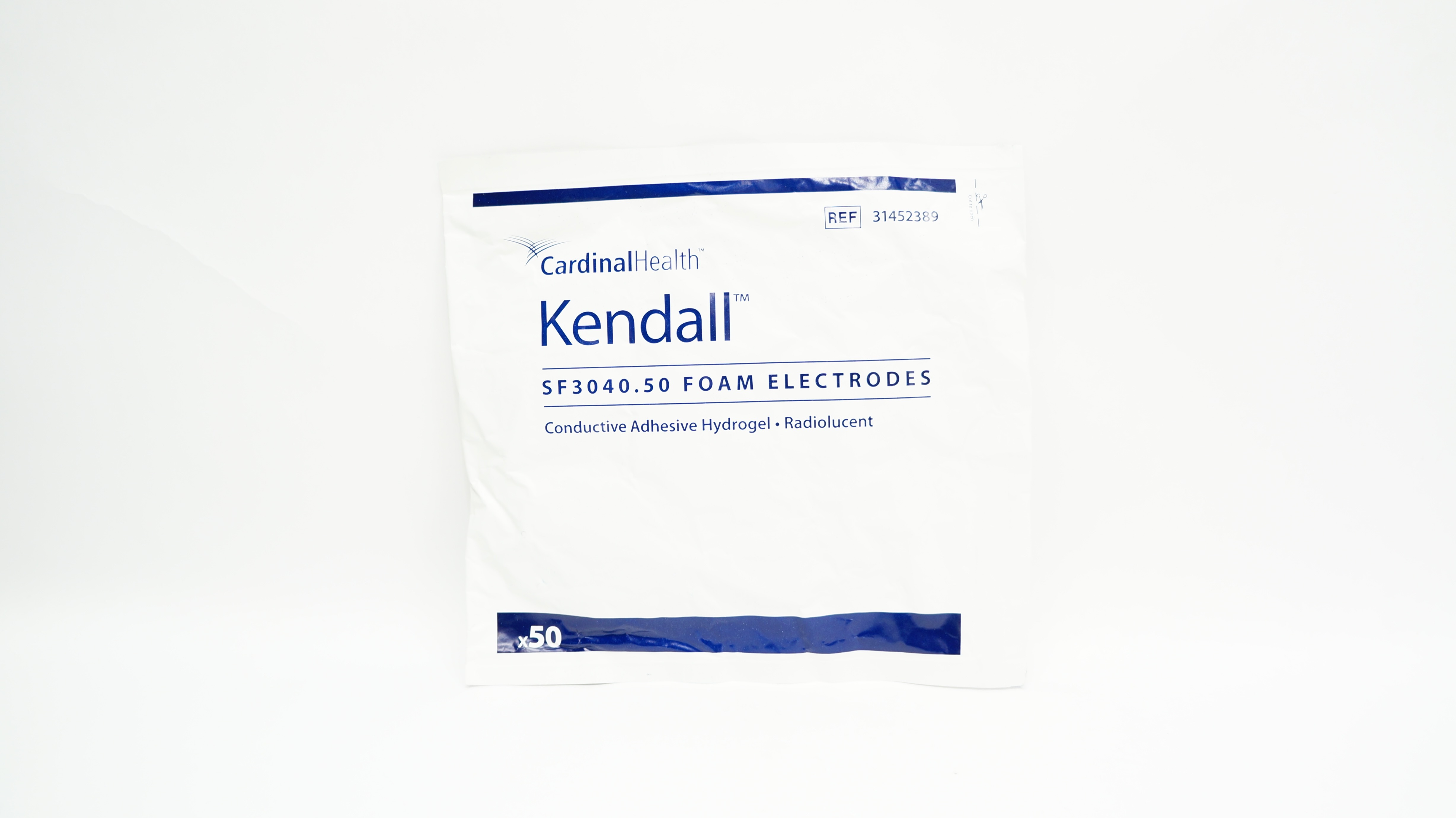 Covidien 31452389 Kendall SF3040.50 Foam Electrodes Radiolucent - Pack of 50