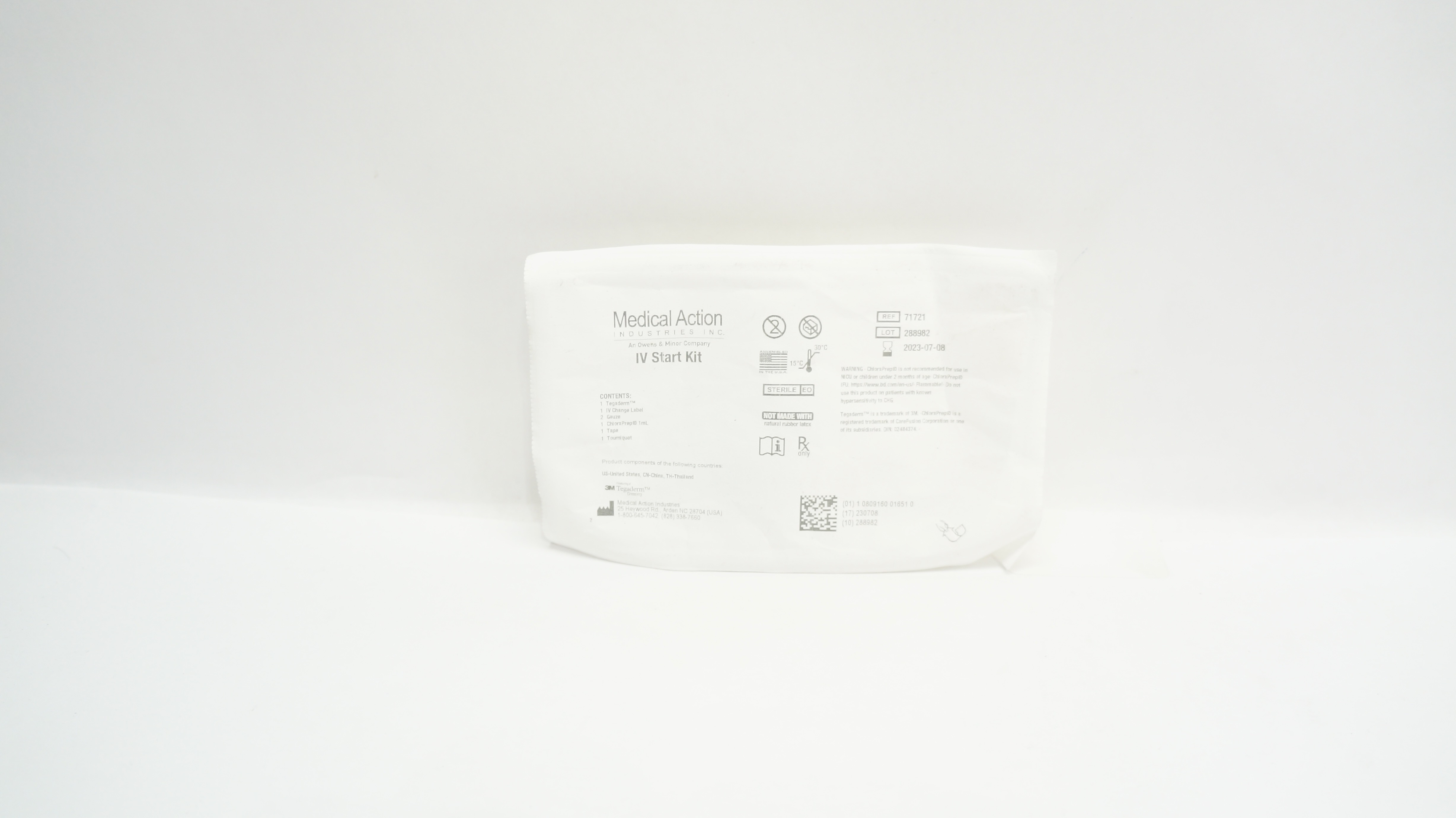 Medical Action Industries 71721 3M Tegaderm IV Start Kit (x)