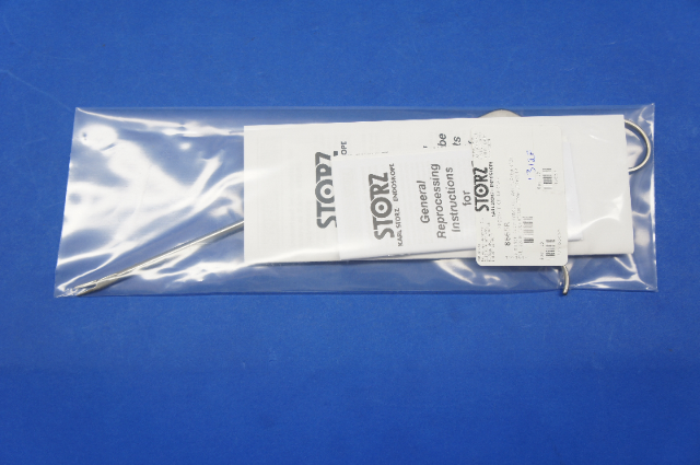Karl Storz 8665R Steiner Clip Forceps, Jaws Curved Right Working Length 22cm