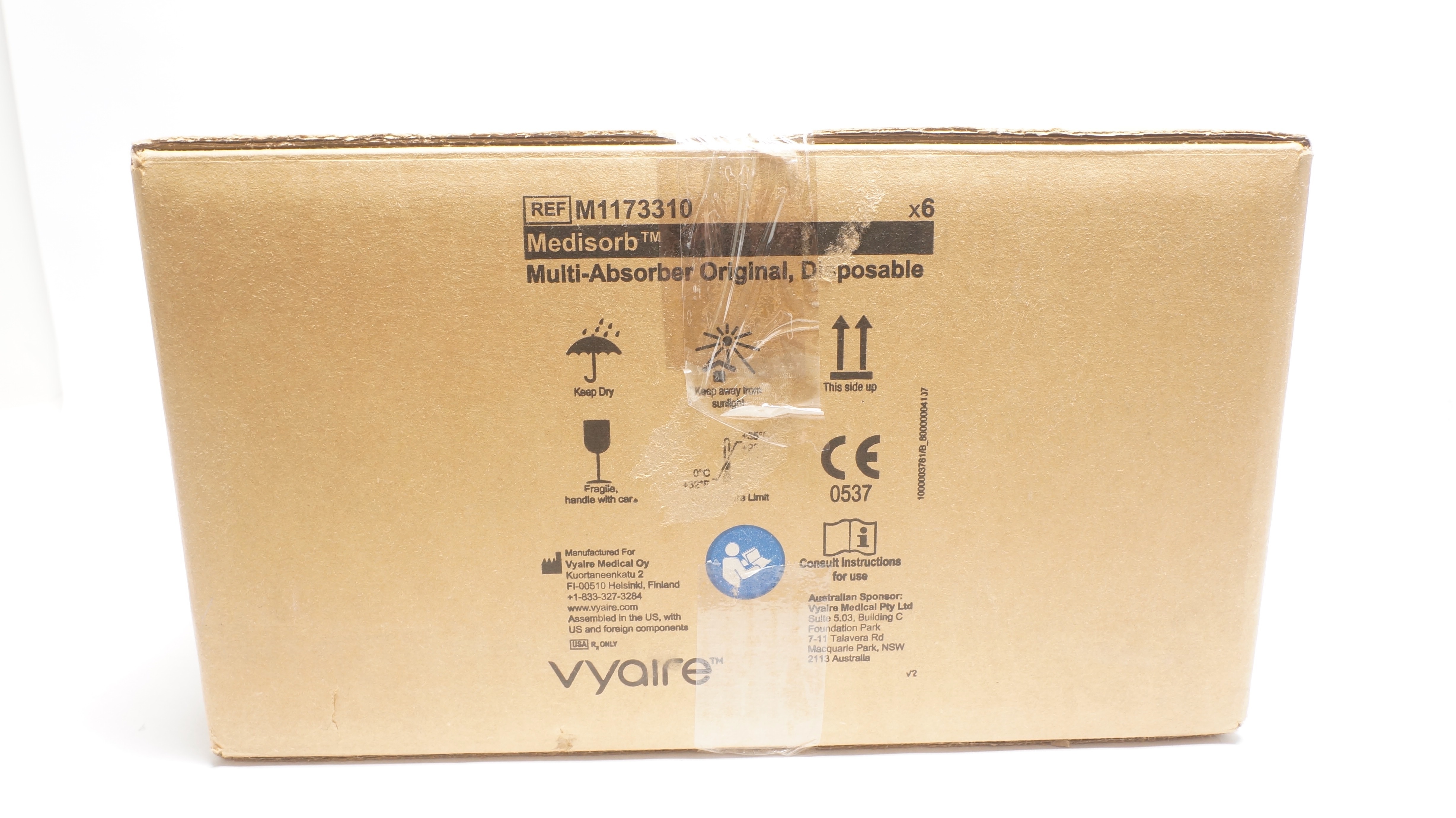 Vyaire M1173310 Medisorb Multi-Absorber Original (x) - Box of 6