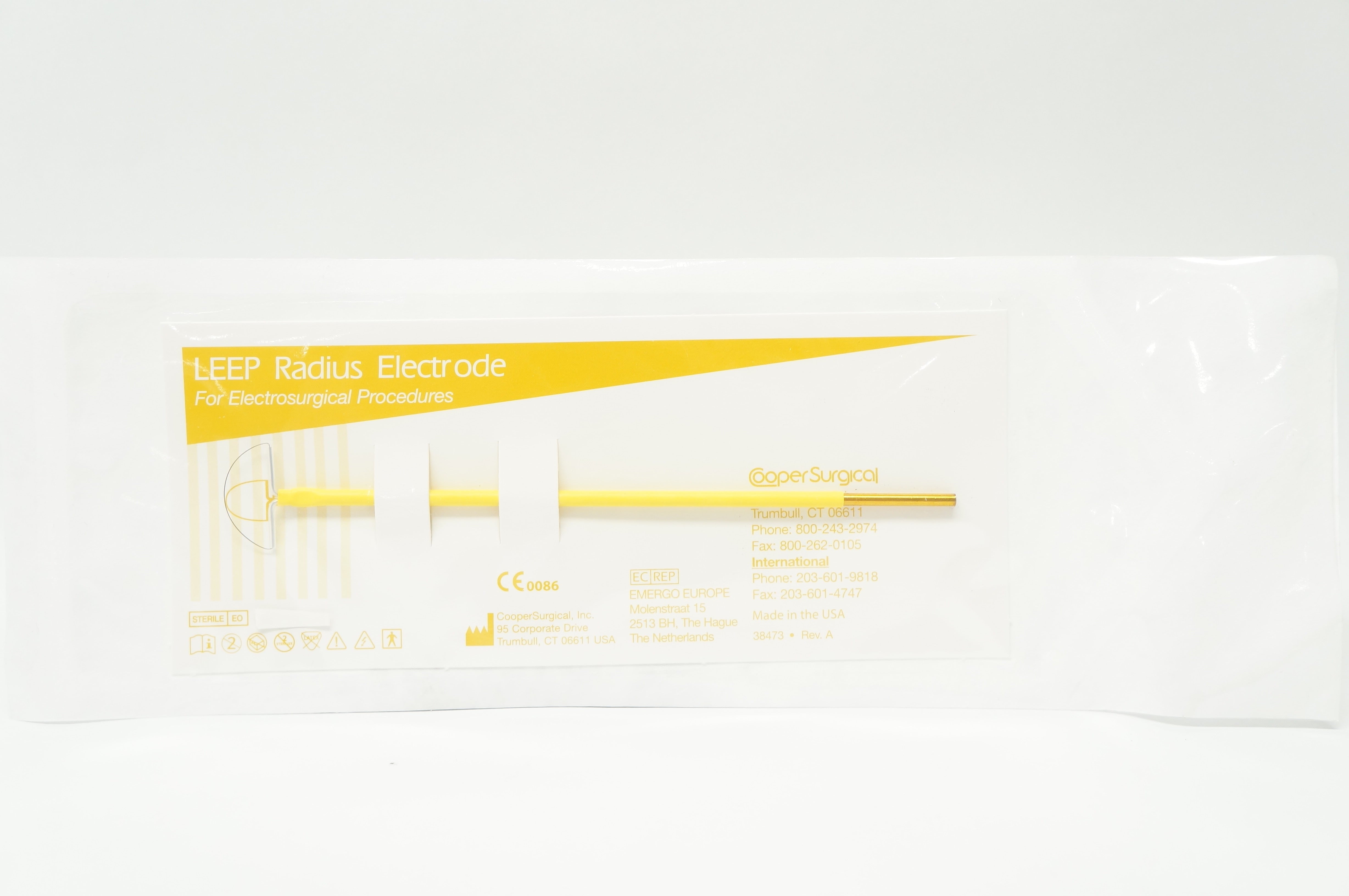 Cooper Surgical R2008 LEEP Radius Electrode 2.0 x 0.8cm, 12cm Shaft (x)