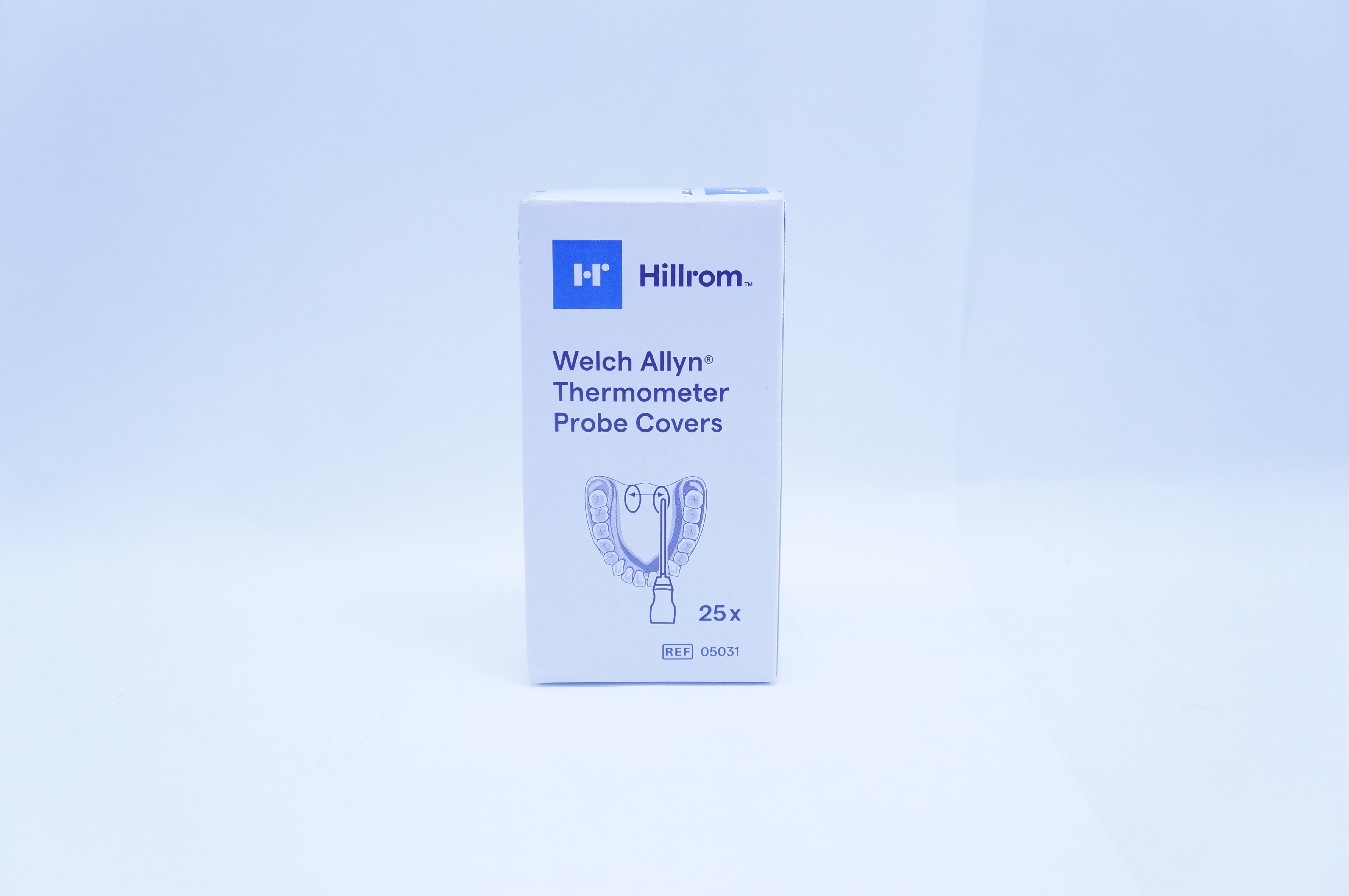 Welch Allyn 05031 Hillrom Thermometer Probe Covers - Box of 25