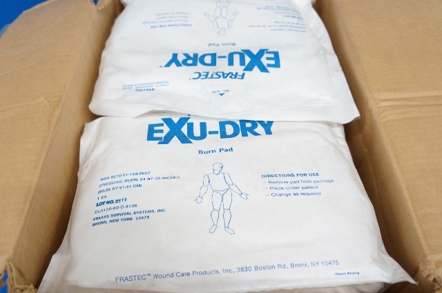 Fraass Survival Exu-Dry Burn Pad ~ Box of