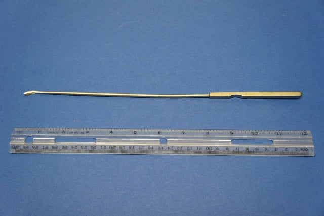 Kevorkian Curette Curved, 12 1/8