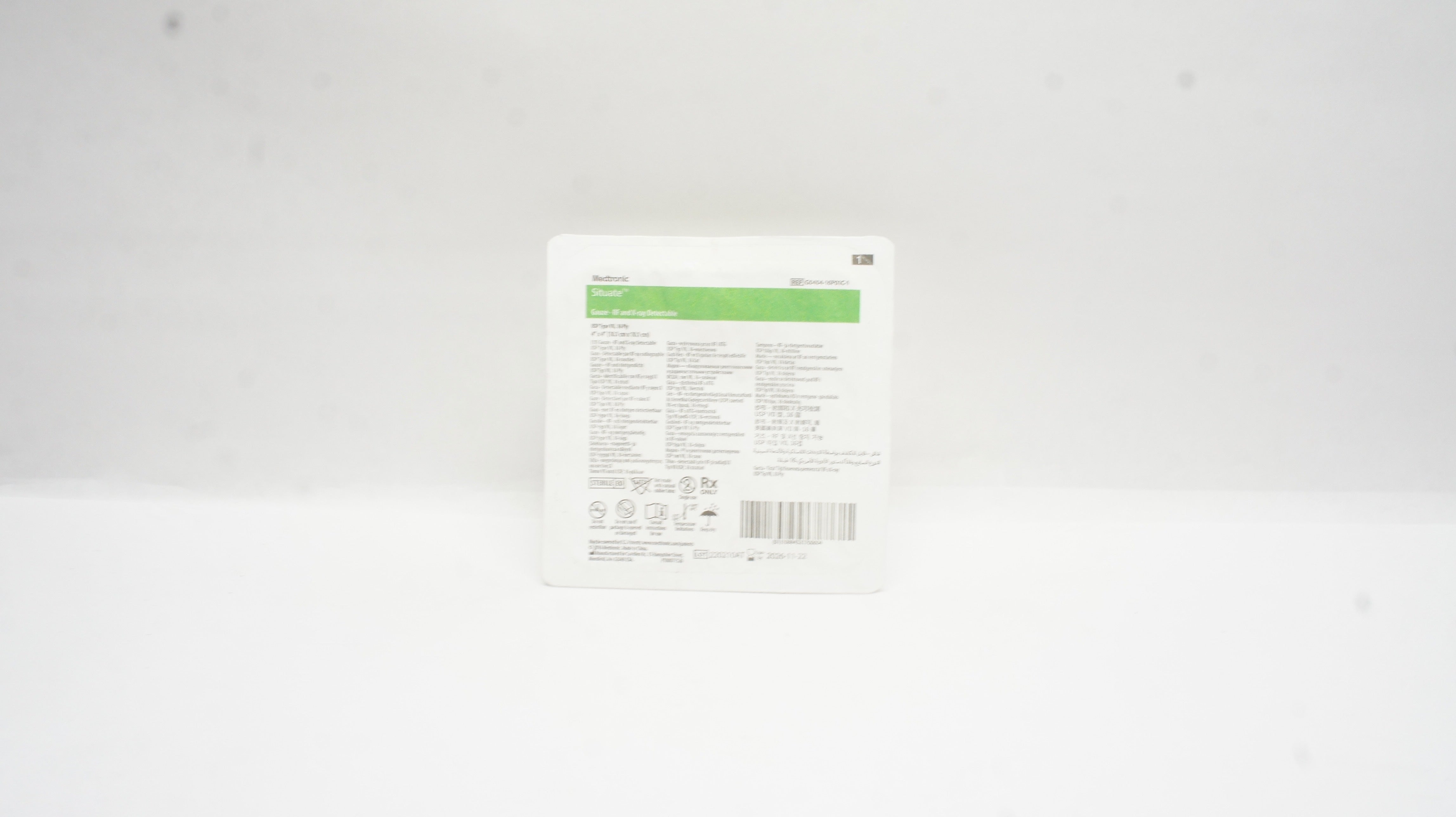 Medtronic G0404-16P01C-1 Situate Gauze-RF&X-Ray Detectable 4x4inch