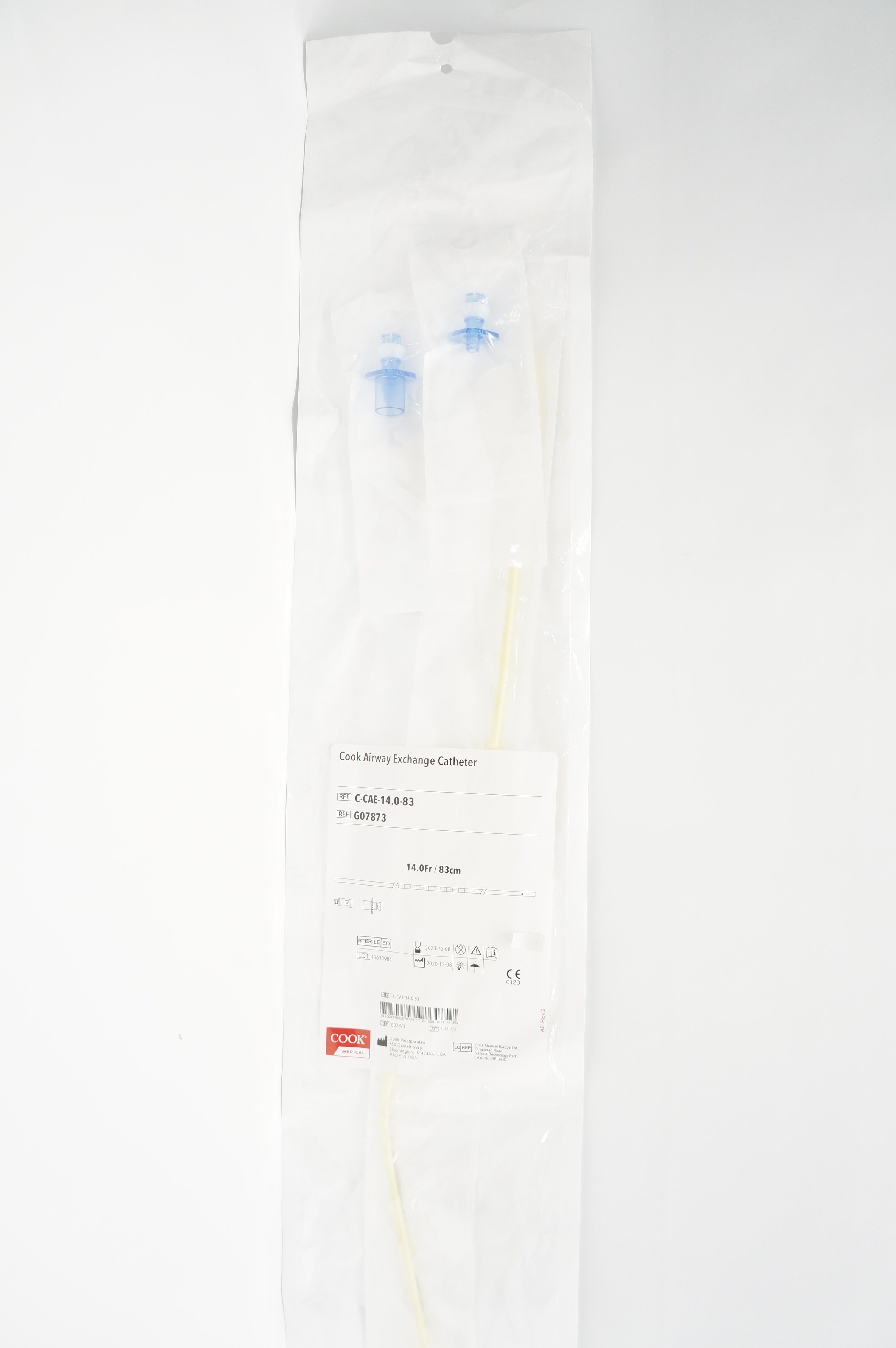 Cook G07873 Airway Exchange Cath. 14.0Fr/83cm