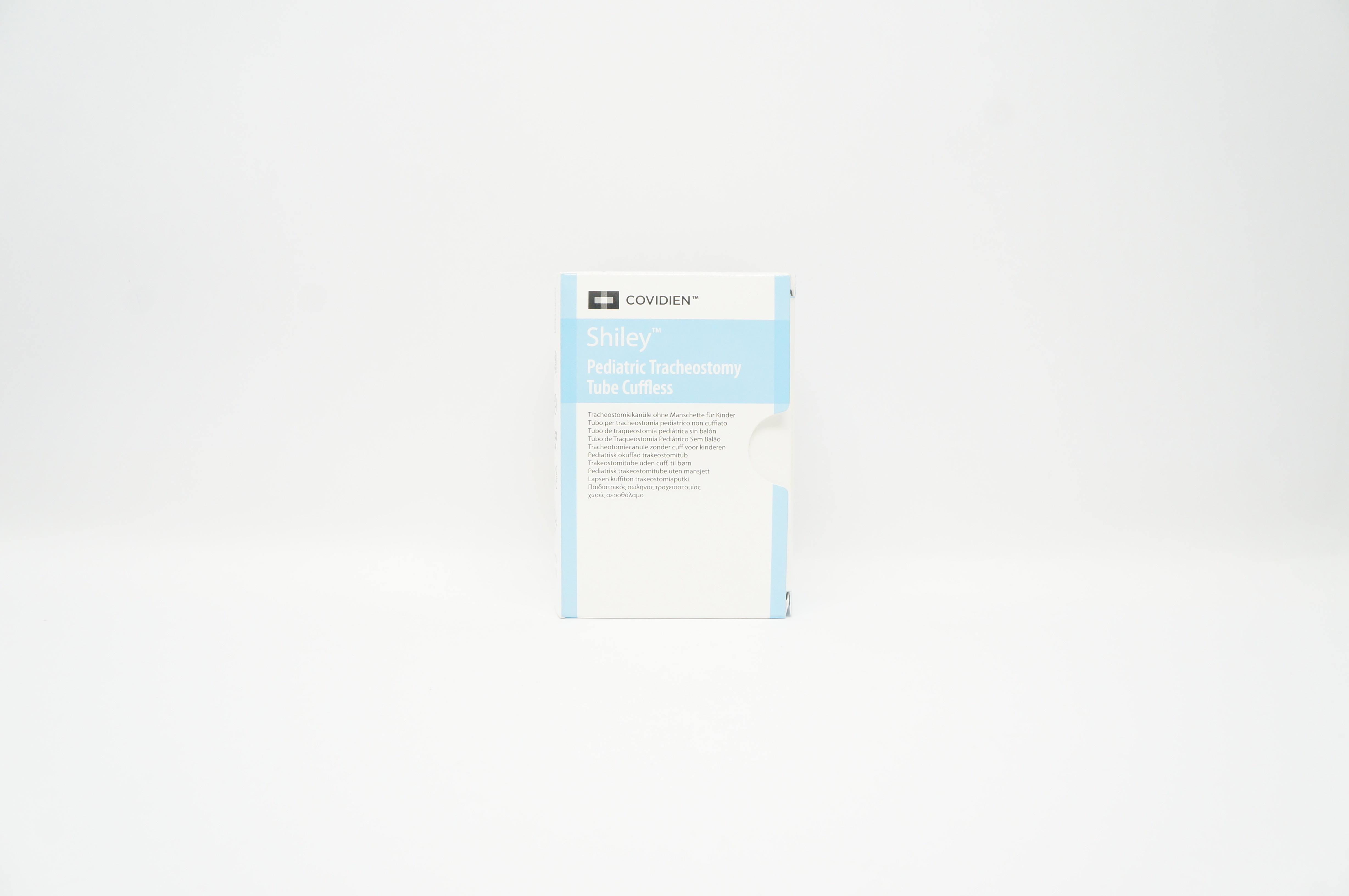 Covidien 5.0PED Shiley Pediatric Tracheostomy Tube Cuffless 5.0 ID x 7.1mm OD