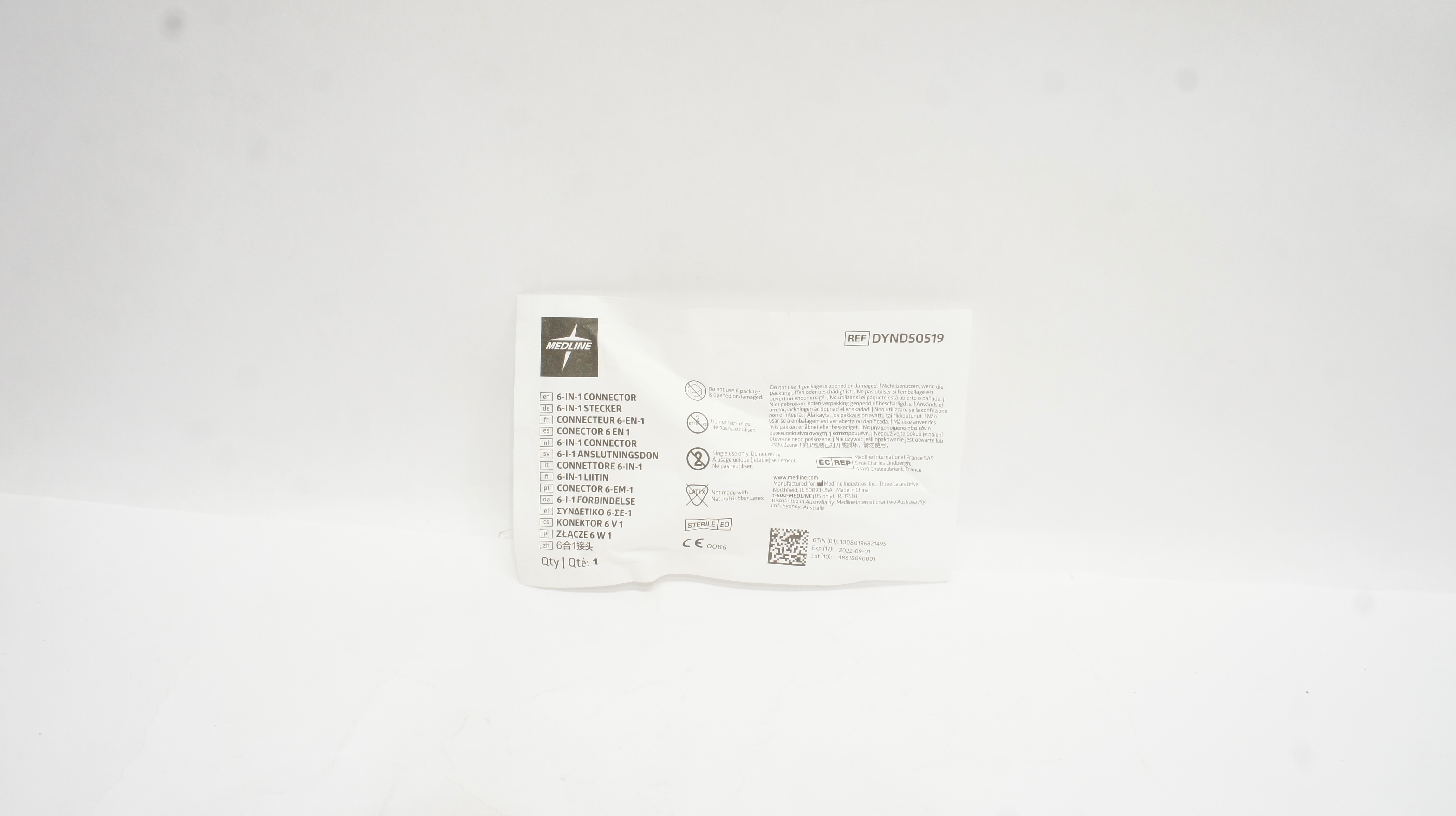 Medline DYND50519 6-IN-1 Connector (x)