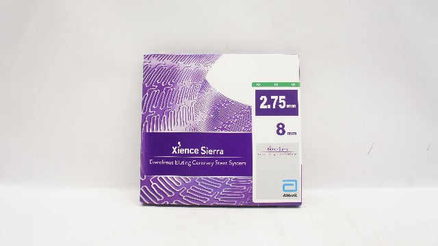 Abbott 1550275-08 Vascular XIENCE Sierra Coronary Stent System 2.75mm x 8mm (x)