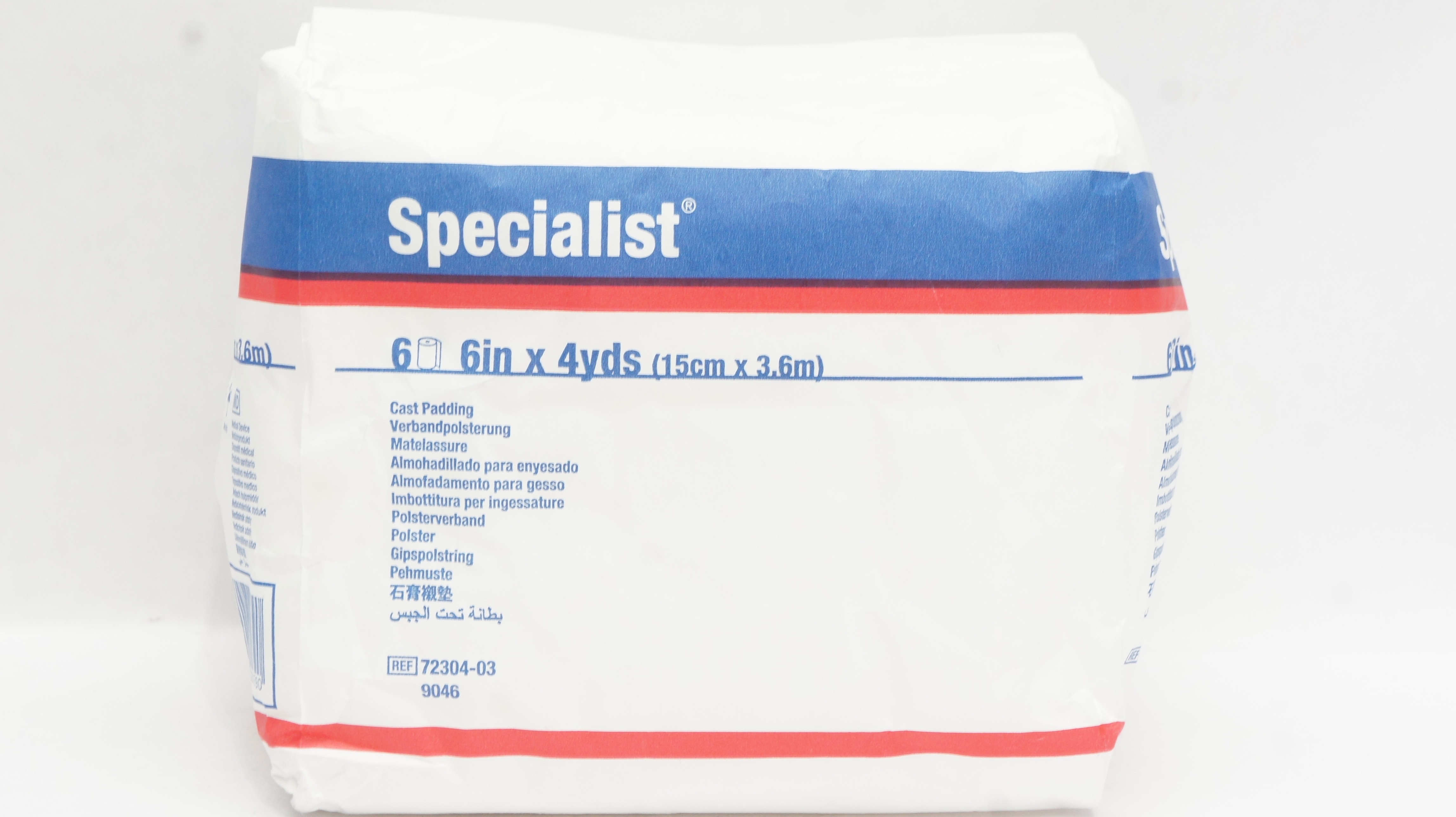 BSN Medical 72304-03 Specialist Cast Padding 6inhc x 4yds - Pack of 6