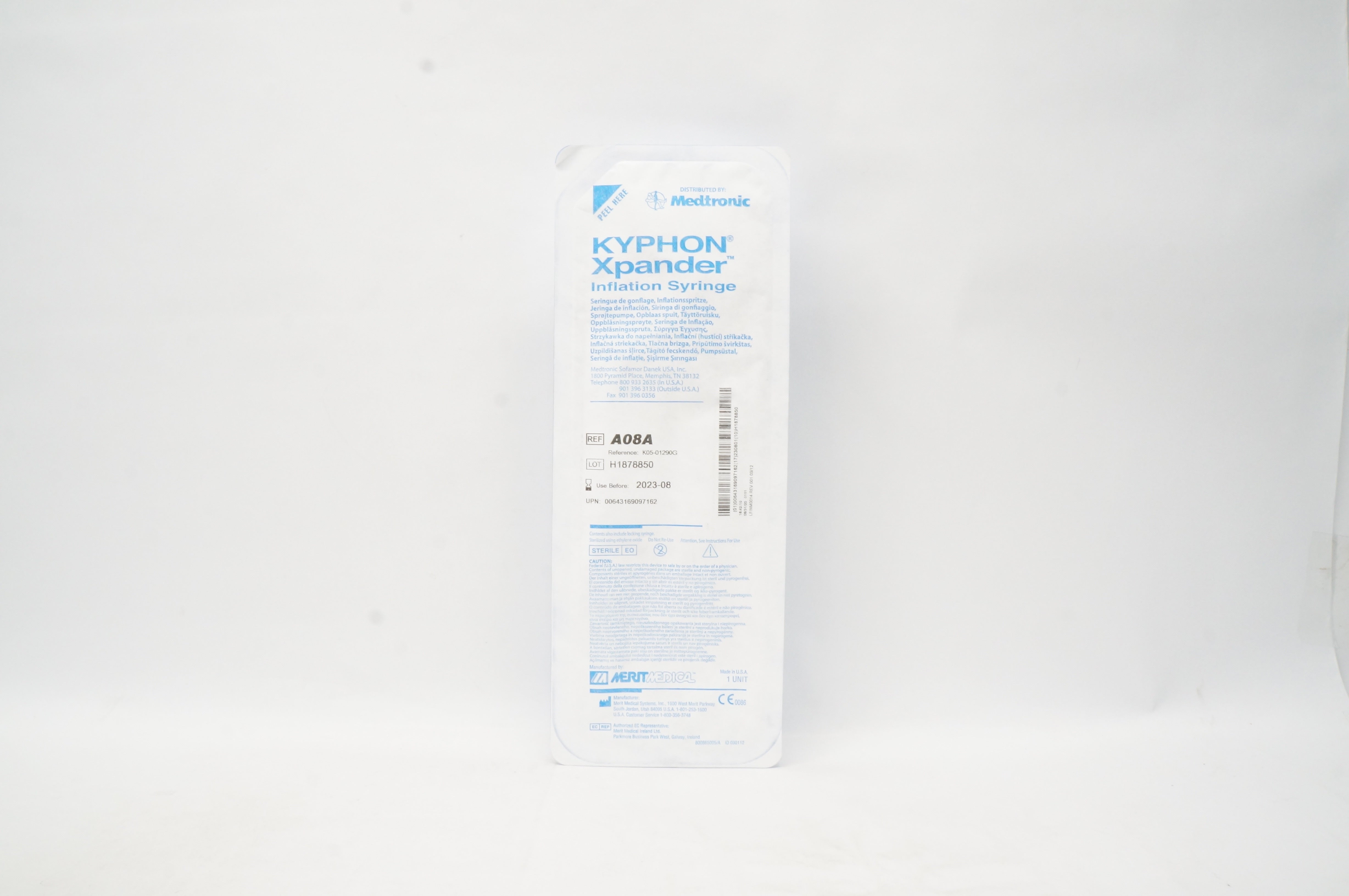 Medtronic A08A Kyphon Xpander Inflation Syringe