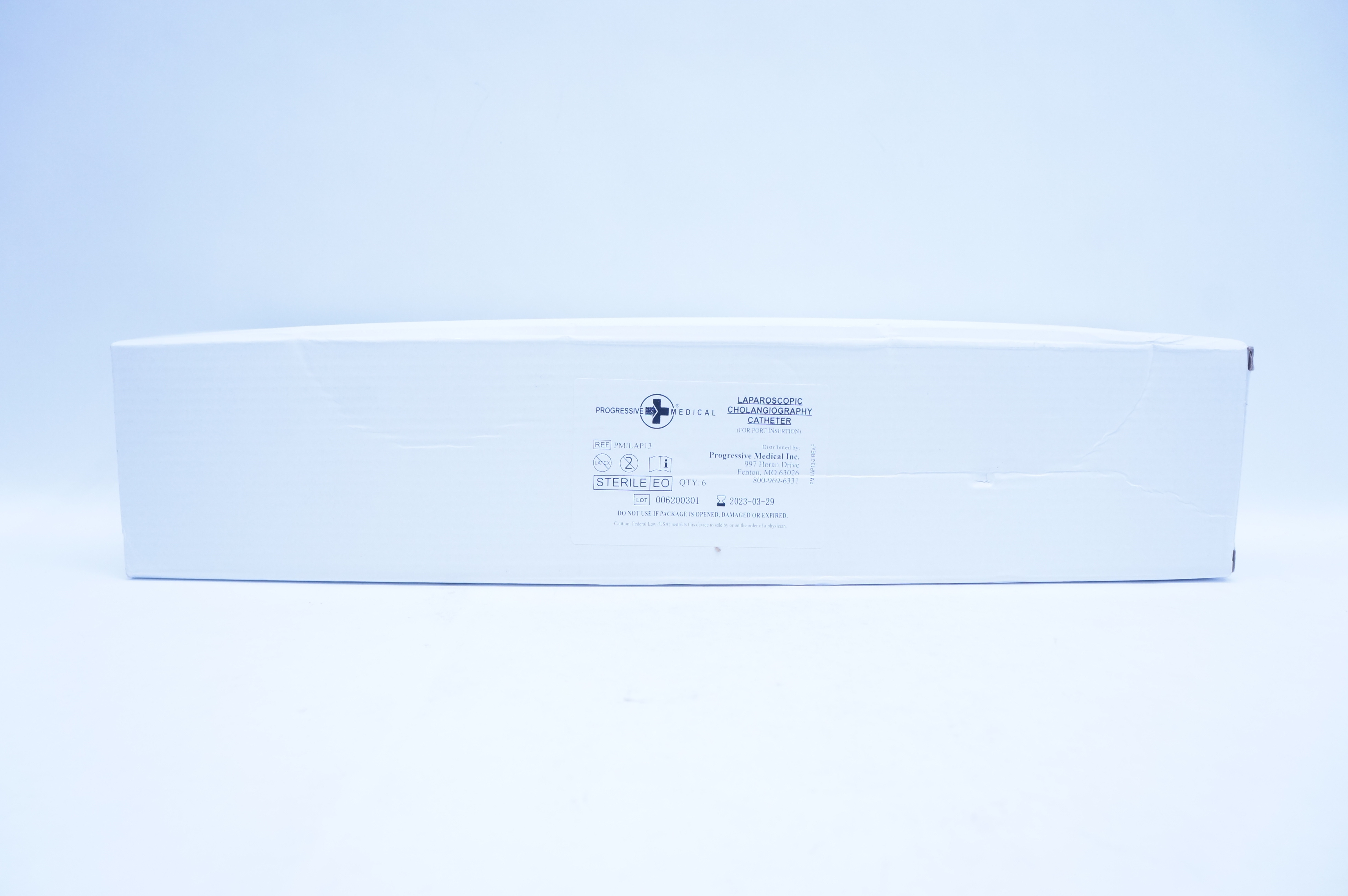 Progressive Medical PMILAP13 Laparoscopic Cholangiography Cath. - Box of 6