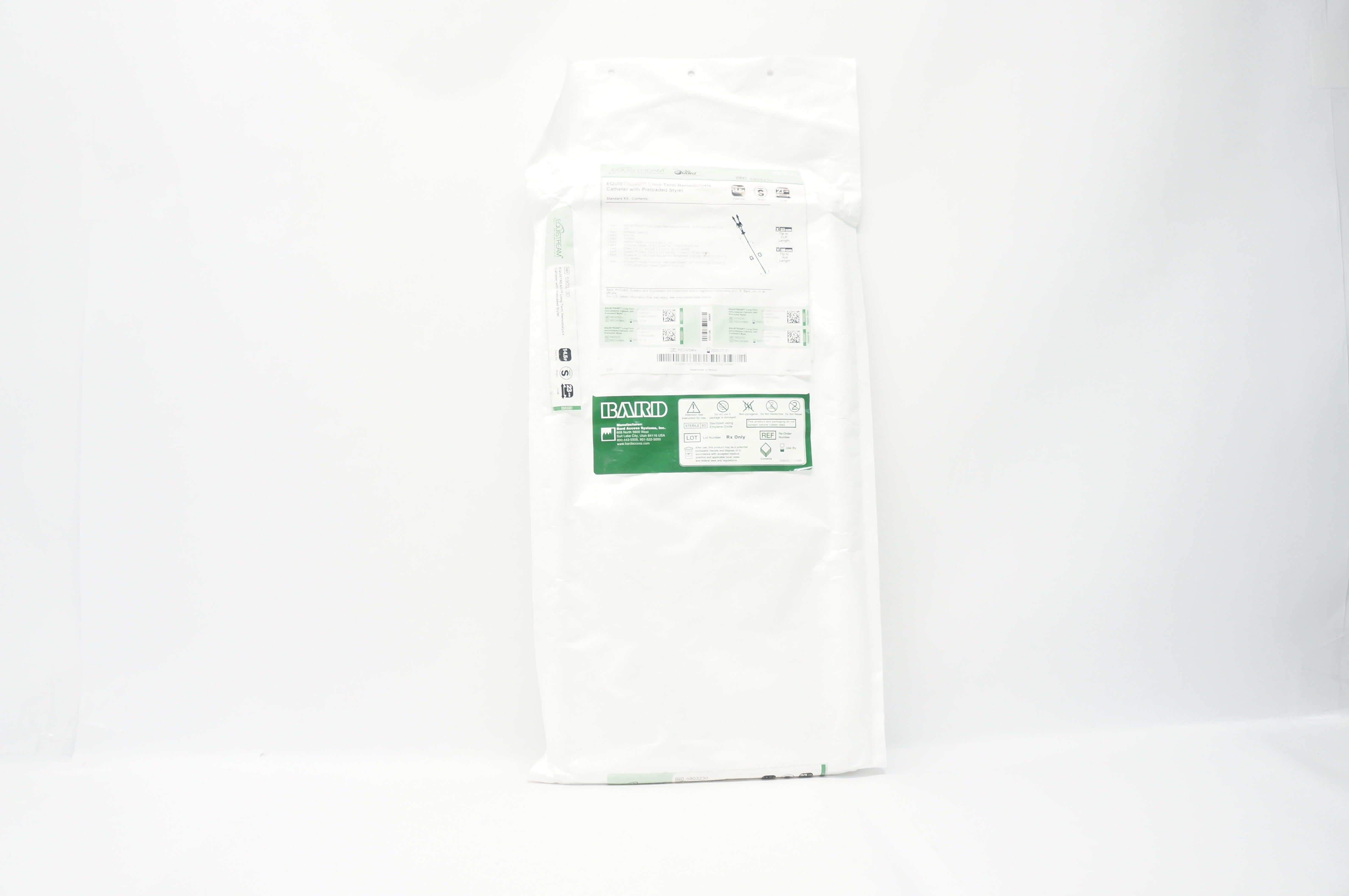 Bard 5903230 Long-Term Hemodialysis Cath. w/Preloaded Stylet, 14.5F x 23cm (x)