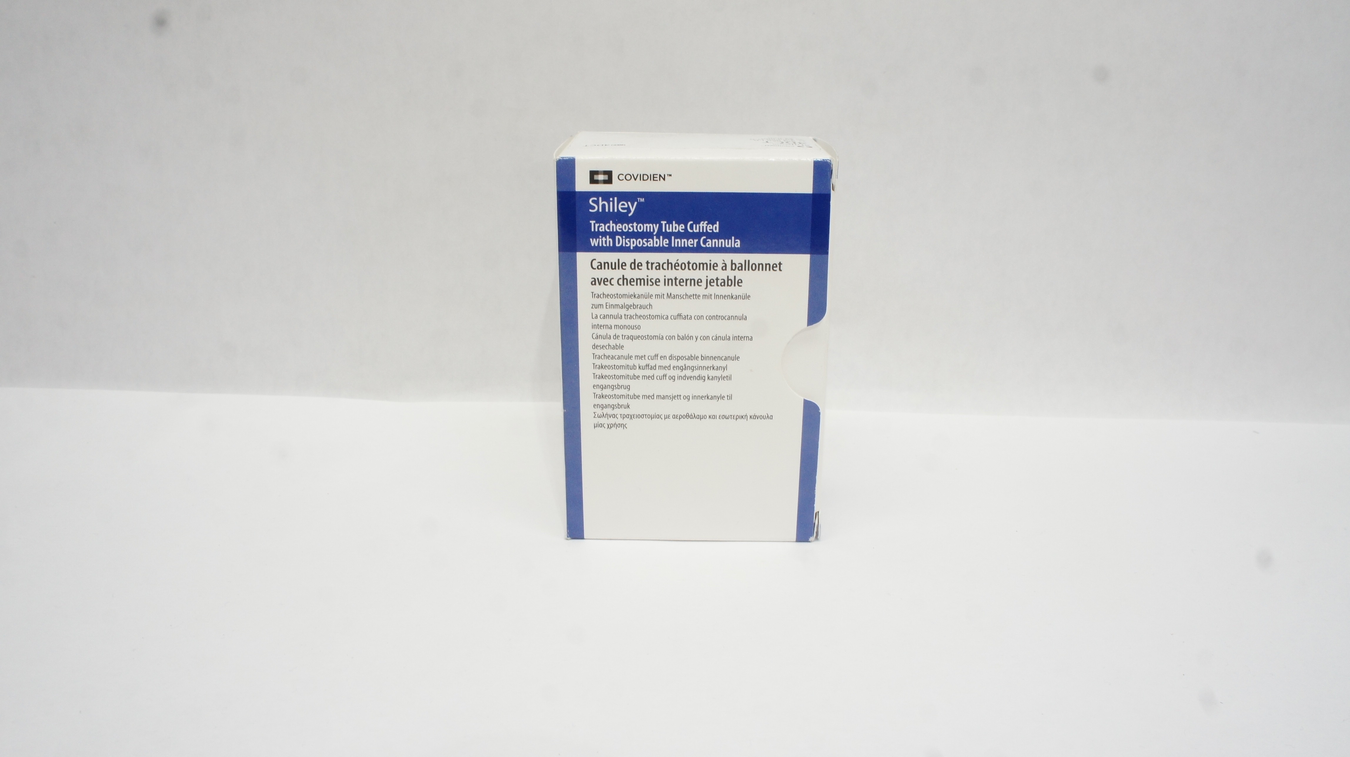 Covidien 4DCT Shiley Tracheostomy Tube Cuffed 5.0 I.D. x 9.4 O.D. x 20.0 x 62mm