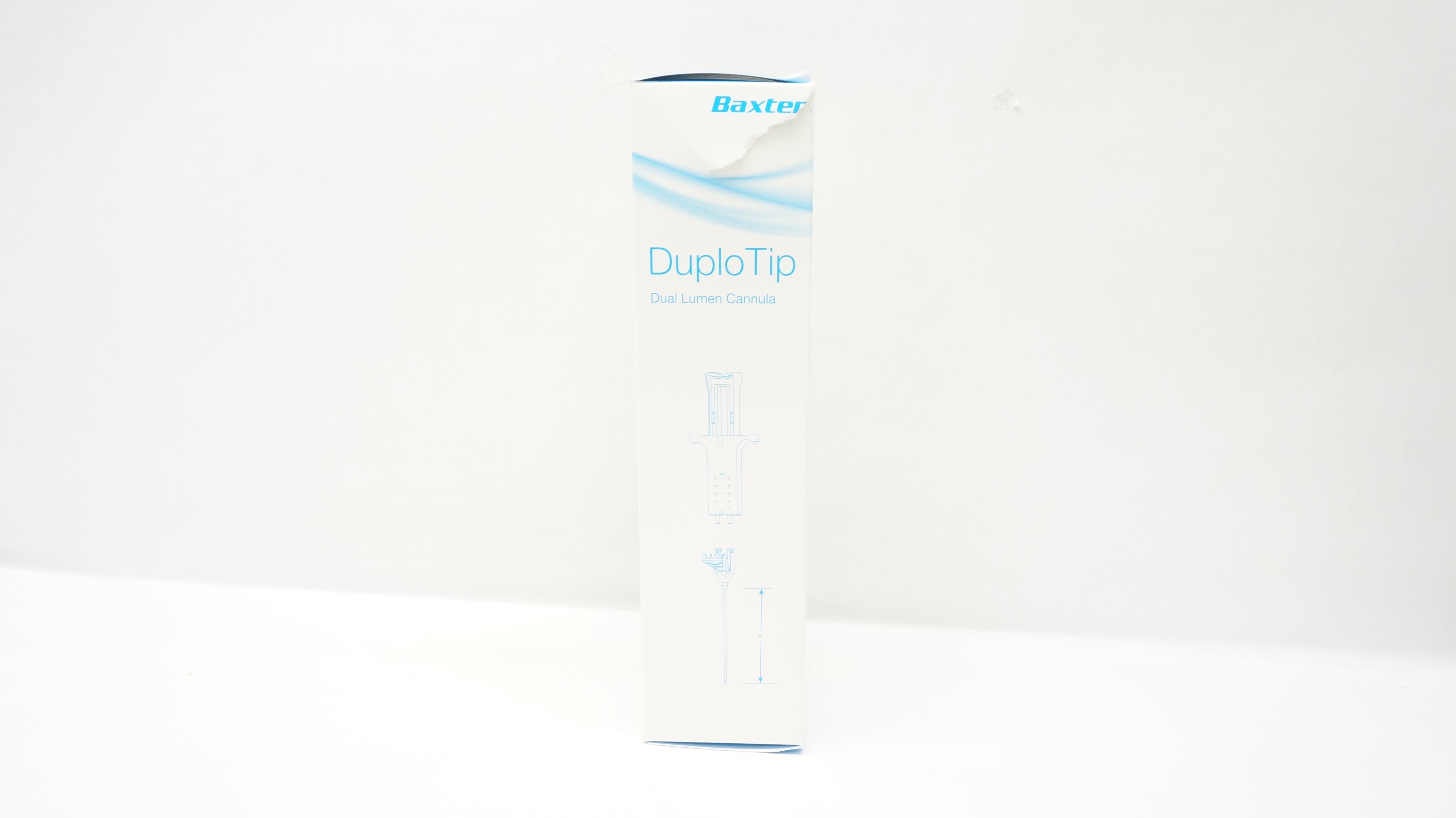 Baxter 0601136 DuploTip Dual Lumen Cannula - Box of 9