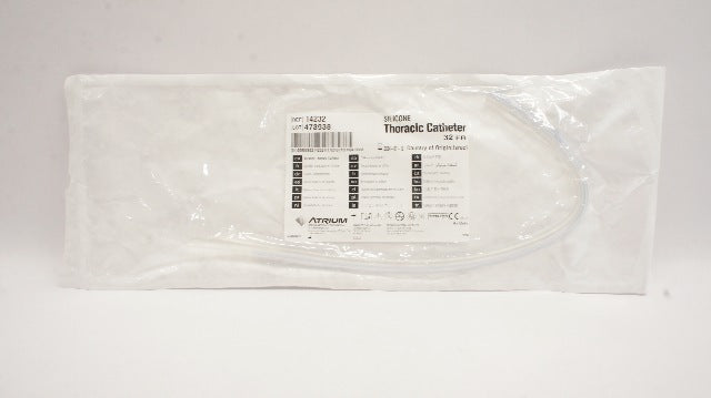 Atrium 14232 Silicone Thoracic Catheter 32 Fr