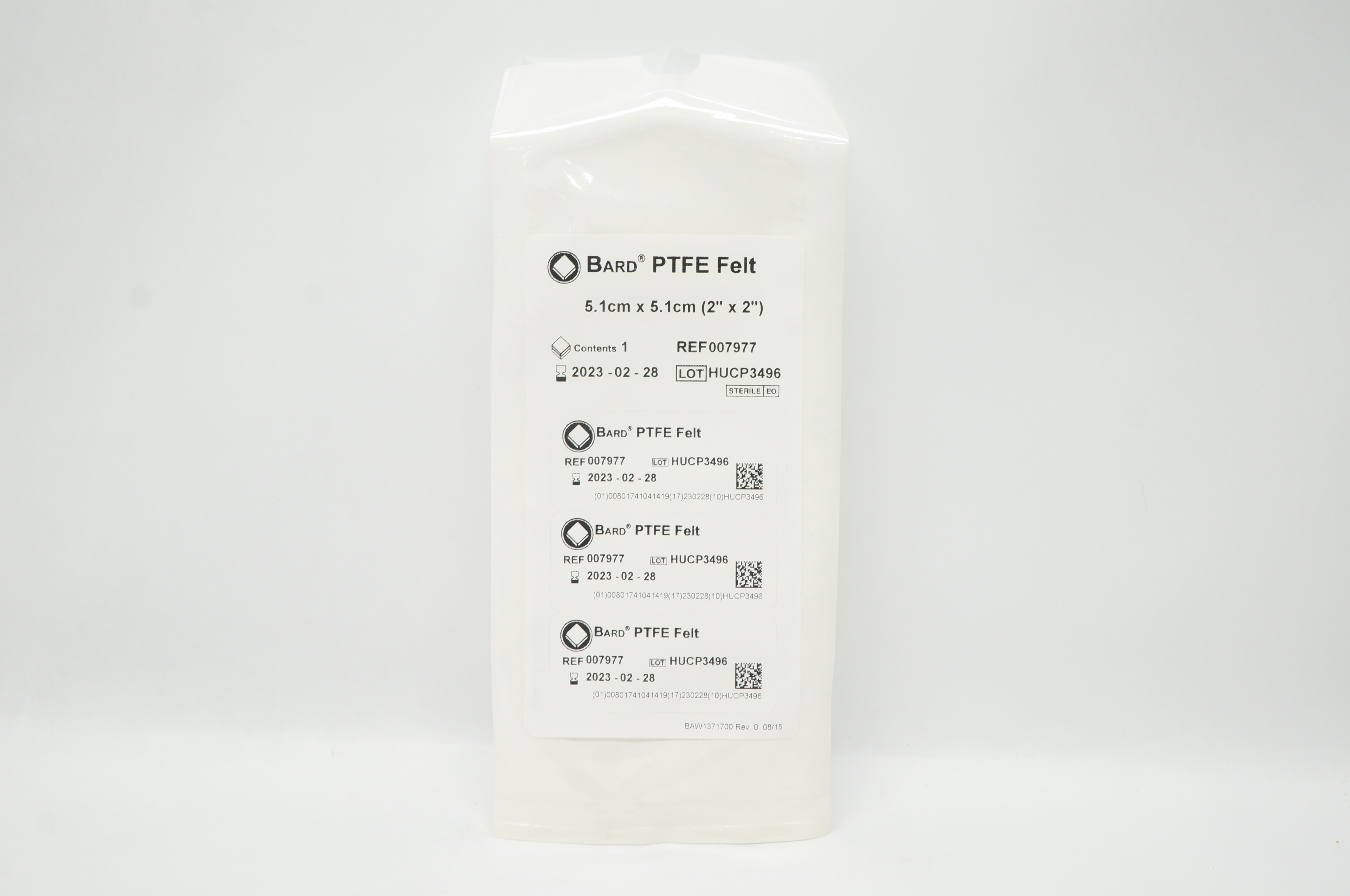 Bard 007977 PTFE Felt 2inch x 2inch