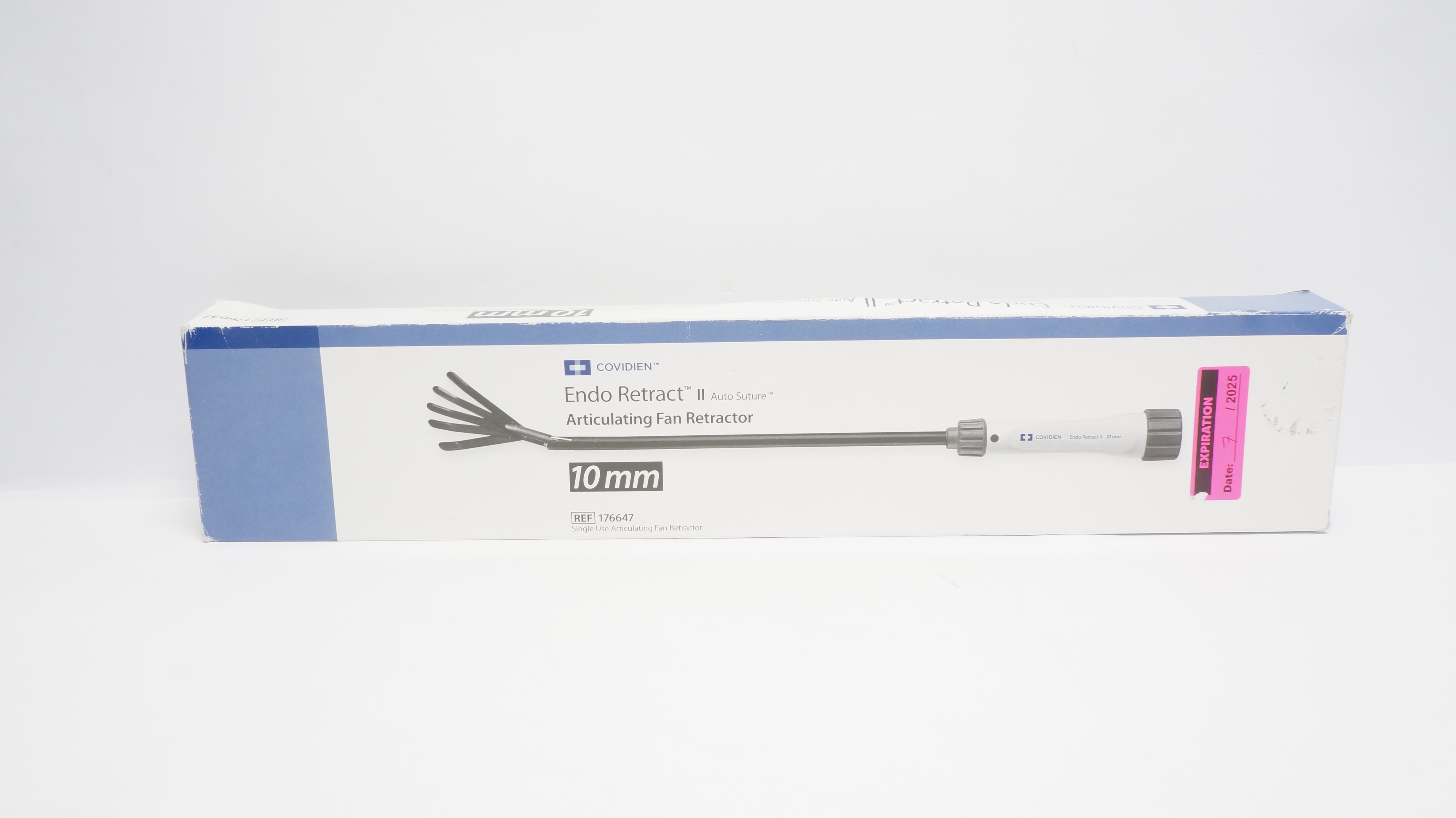 Covidien 176647 Endo Retract II Articulating fan Retractor 10mm (x)