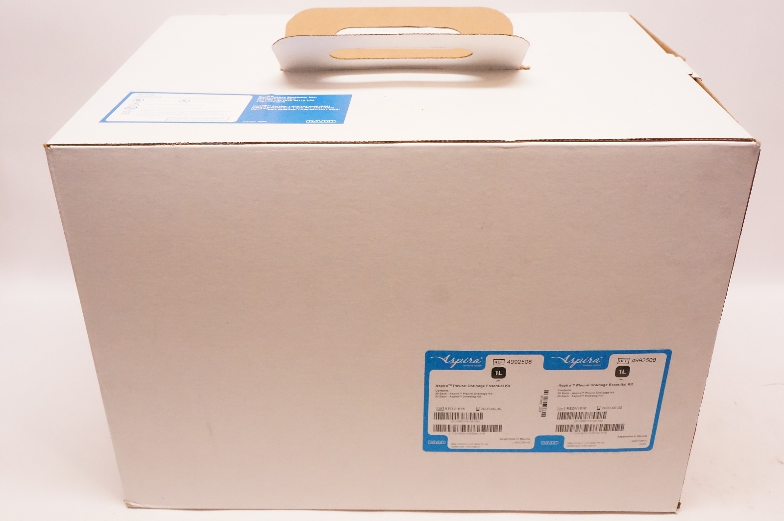 Bard 4992508 Aspira  Pleural Drainage Essential Kit 1L - Box of 20