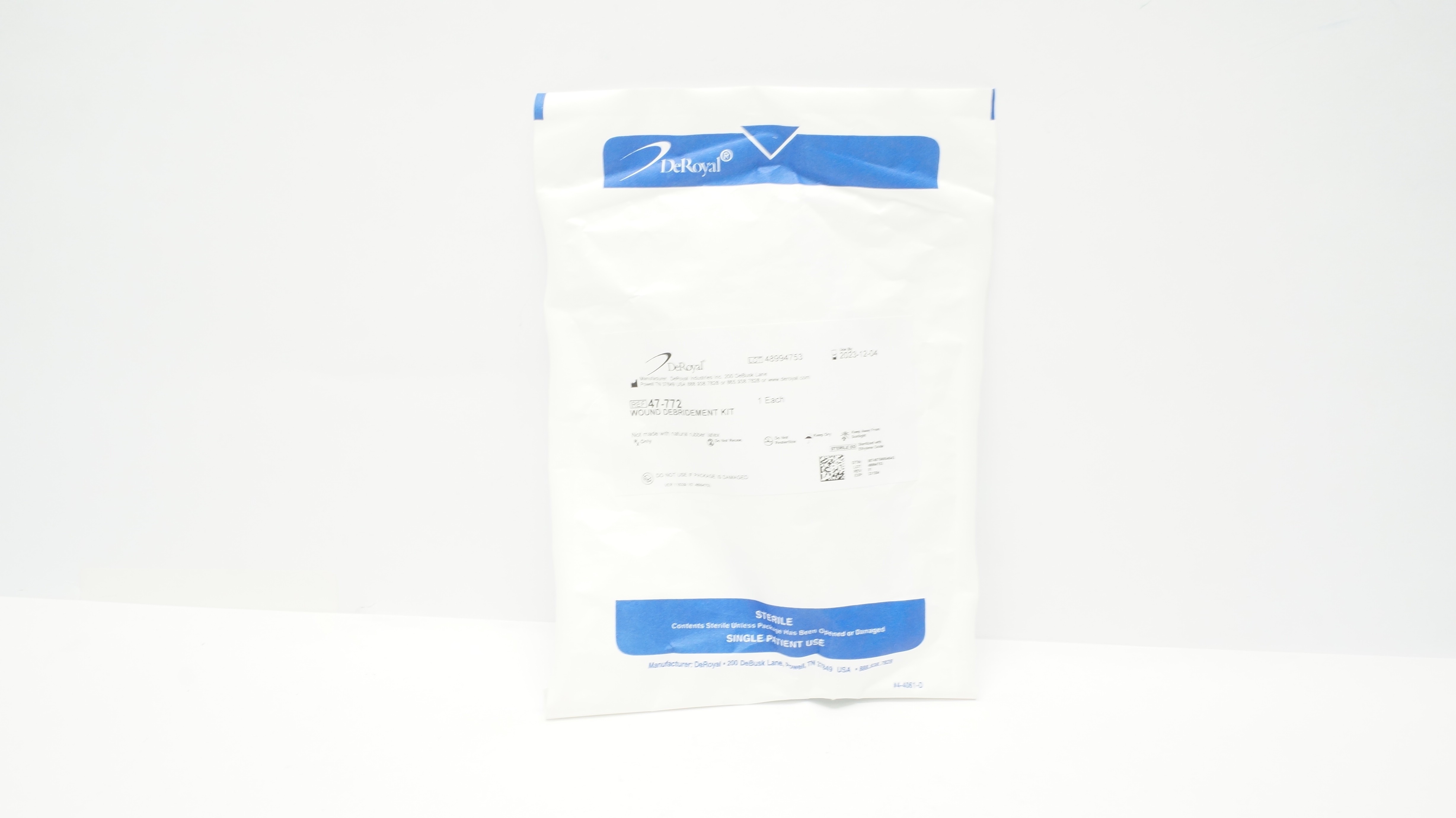 DeRoyal 47-772 Wound Debridement Kit (x)