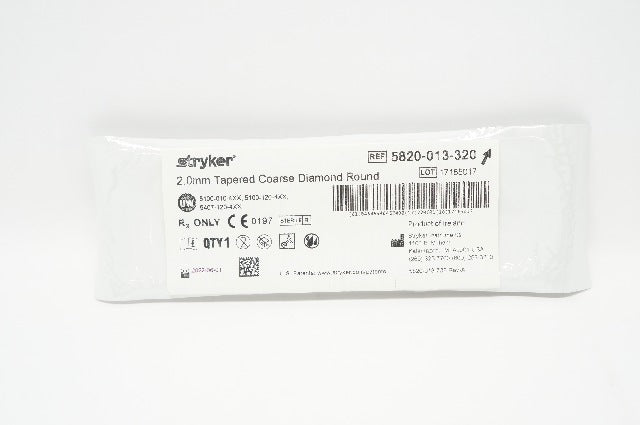 Stryker 5820-013-320 2.0mm Tapered Coarse Diamond Round (x)
