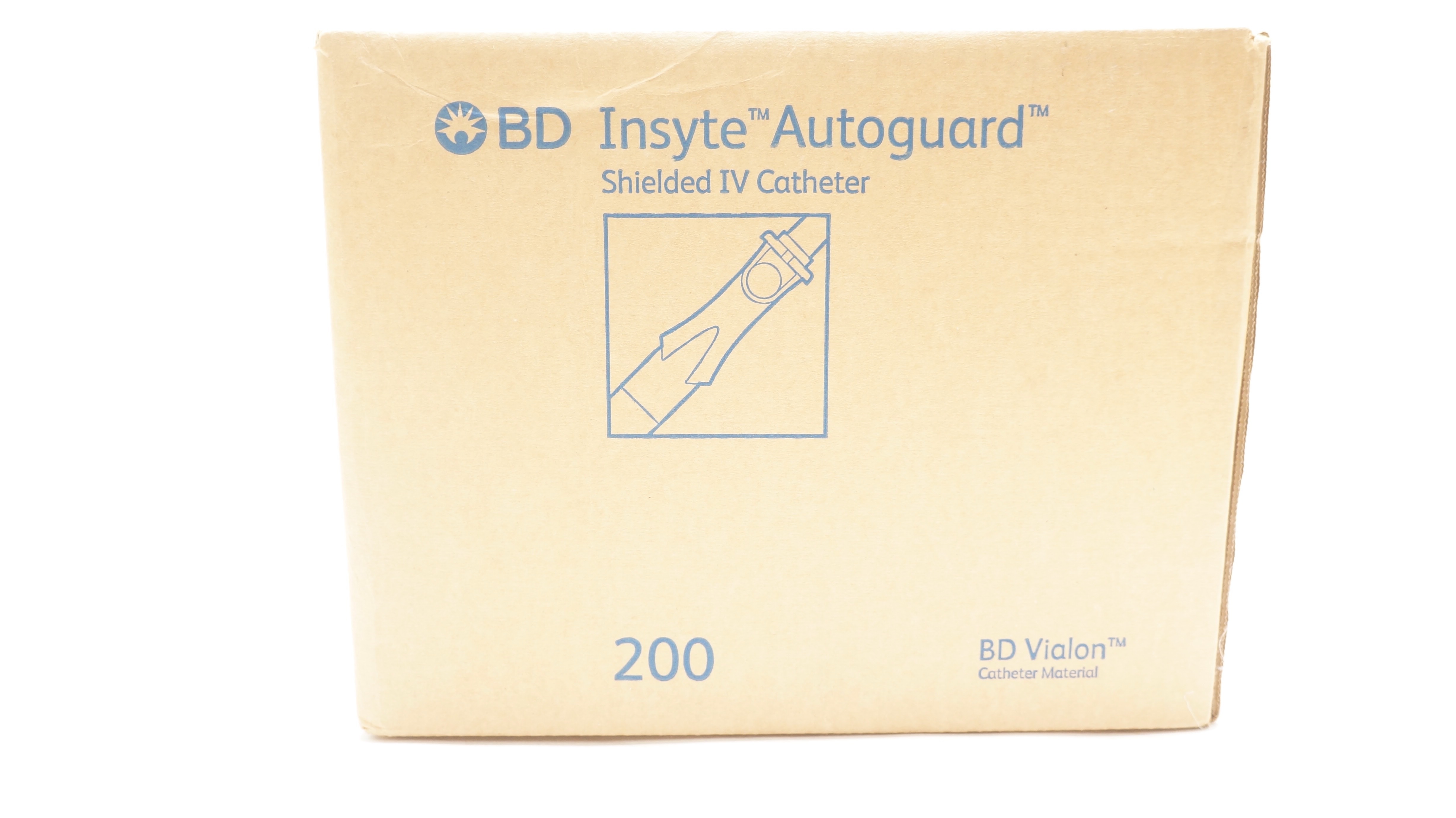 BD 382544 Autoguard BC Shielded IV Cath.18GA x 1.16inch 95ml/min - Box of 200